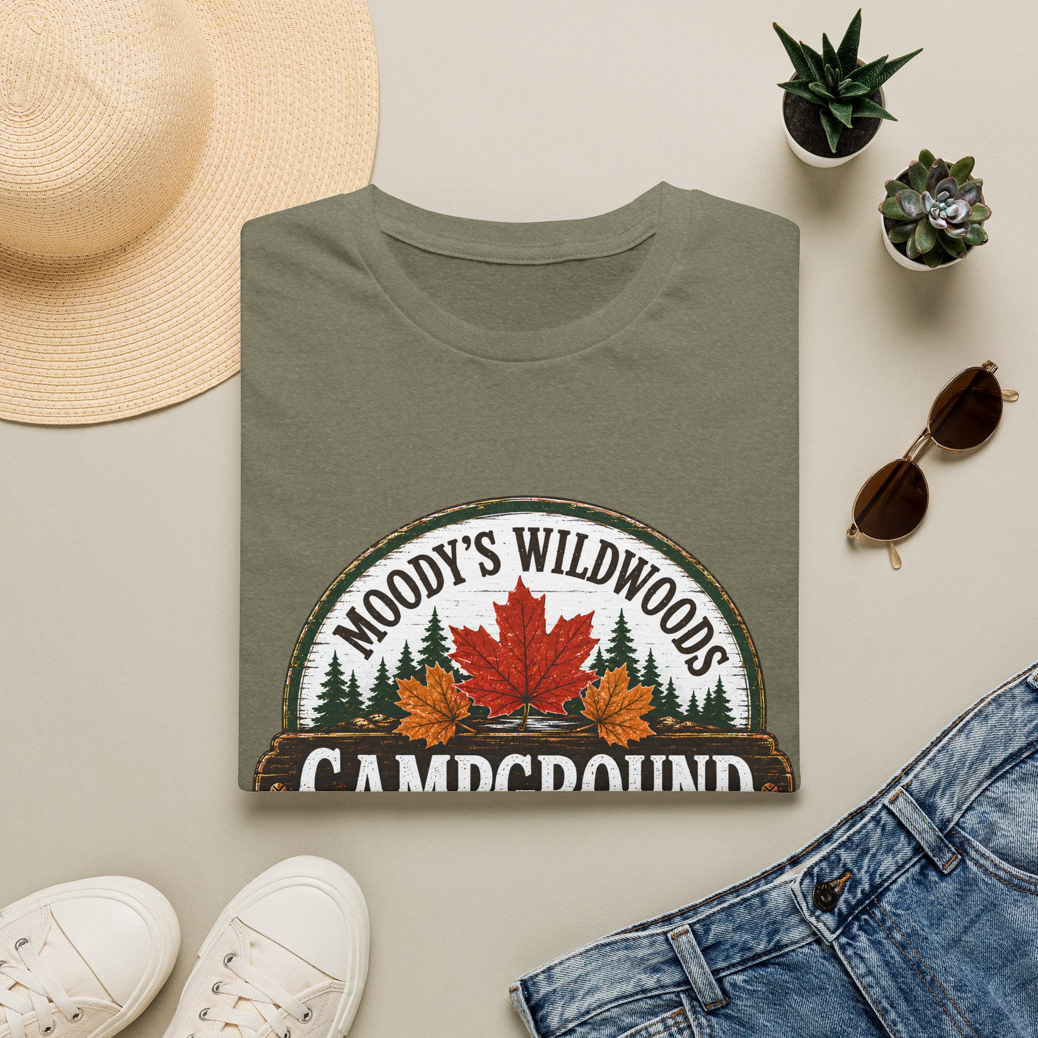 Moody's Wildwoods Center Logo Unisex Softstyle T-Shirt