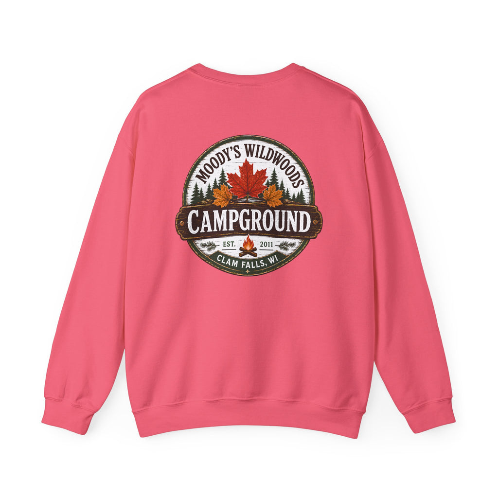 Campground Crewneck Sweatshirt — Moody’s Wildwoods Campground Pullover