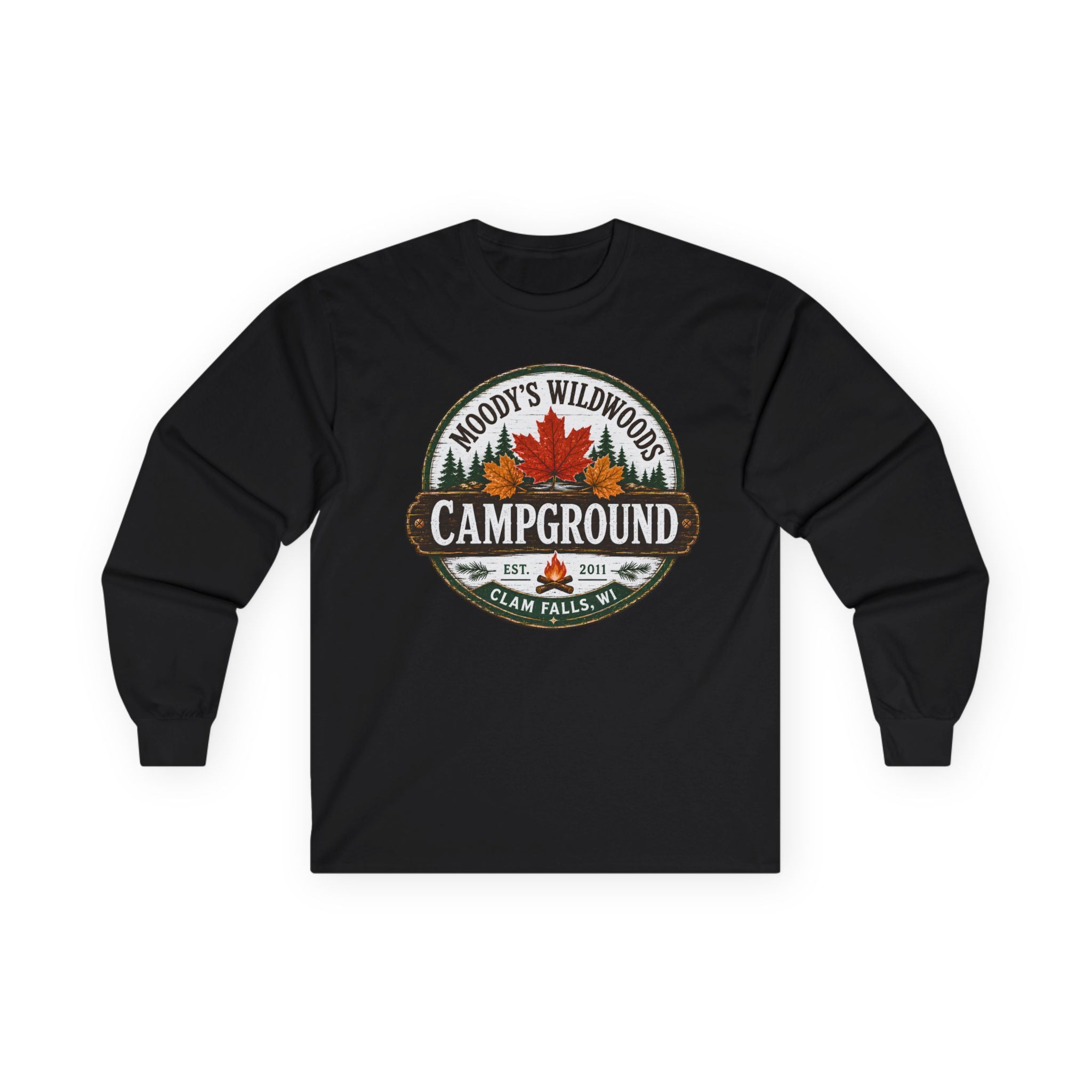 Moody's Wildwood's center logo Unisex Ultra Cotton Long Sleeve Tee
