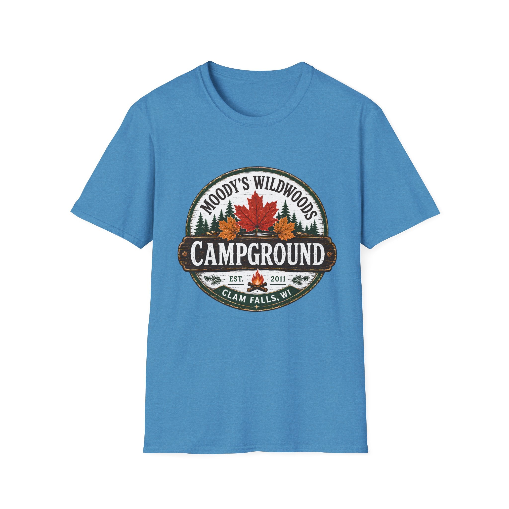 Moody's Wildwoods Center Logo Unisex Softstyle T-Shirt