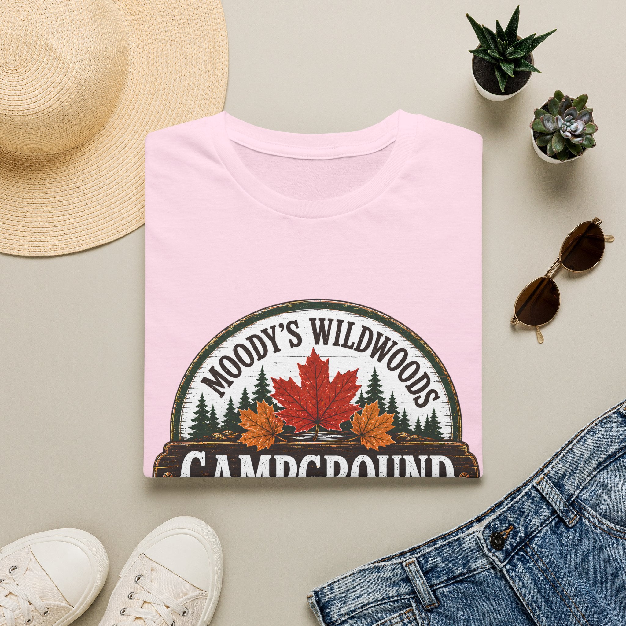 Moody's Wildwoods Center Logo Unisex Softstyle T-Shirt
