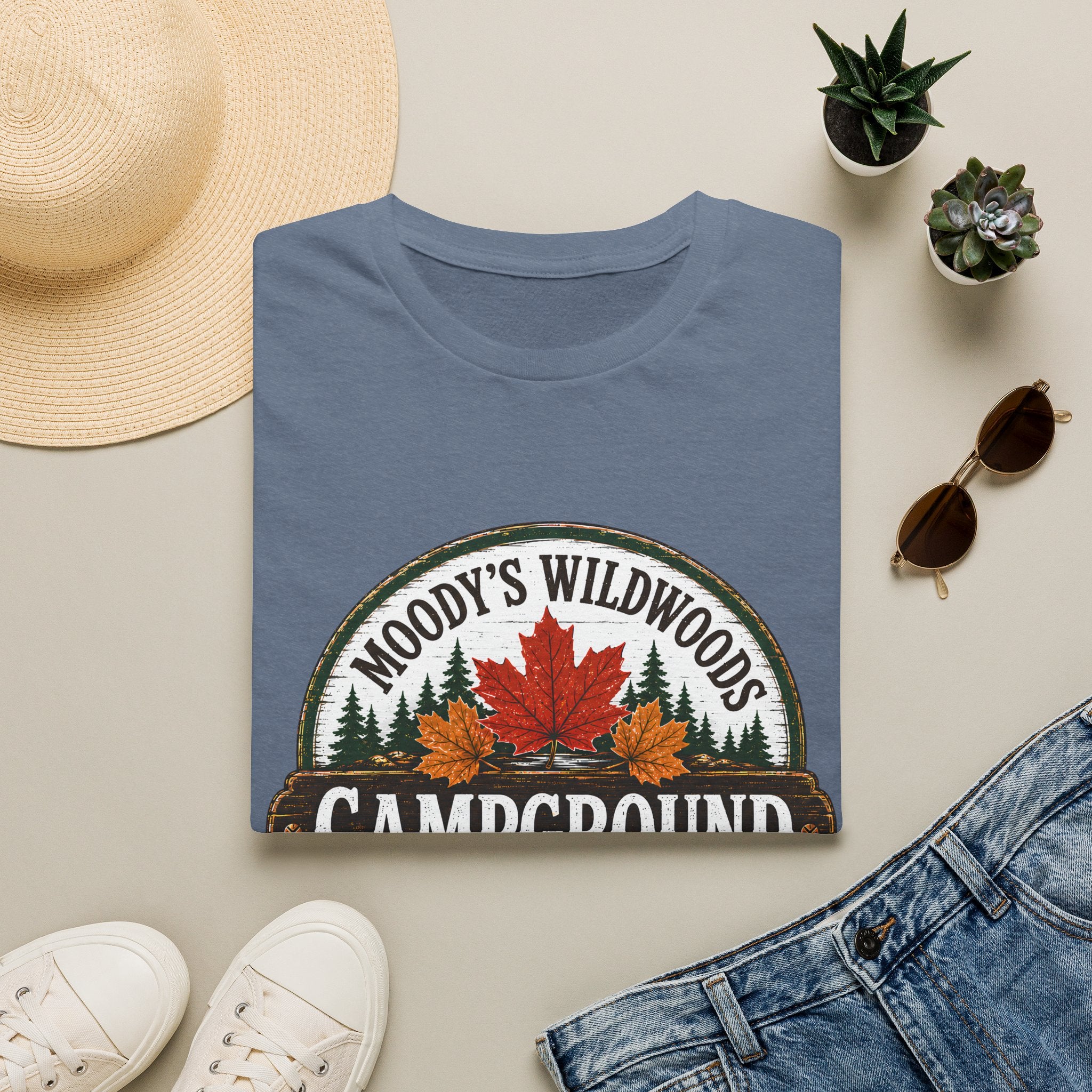 Moody's Wildwoods Center Logo Unisex Softstyle T-Shirt