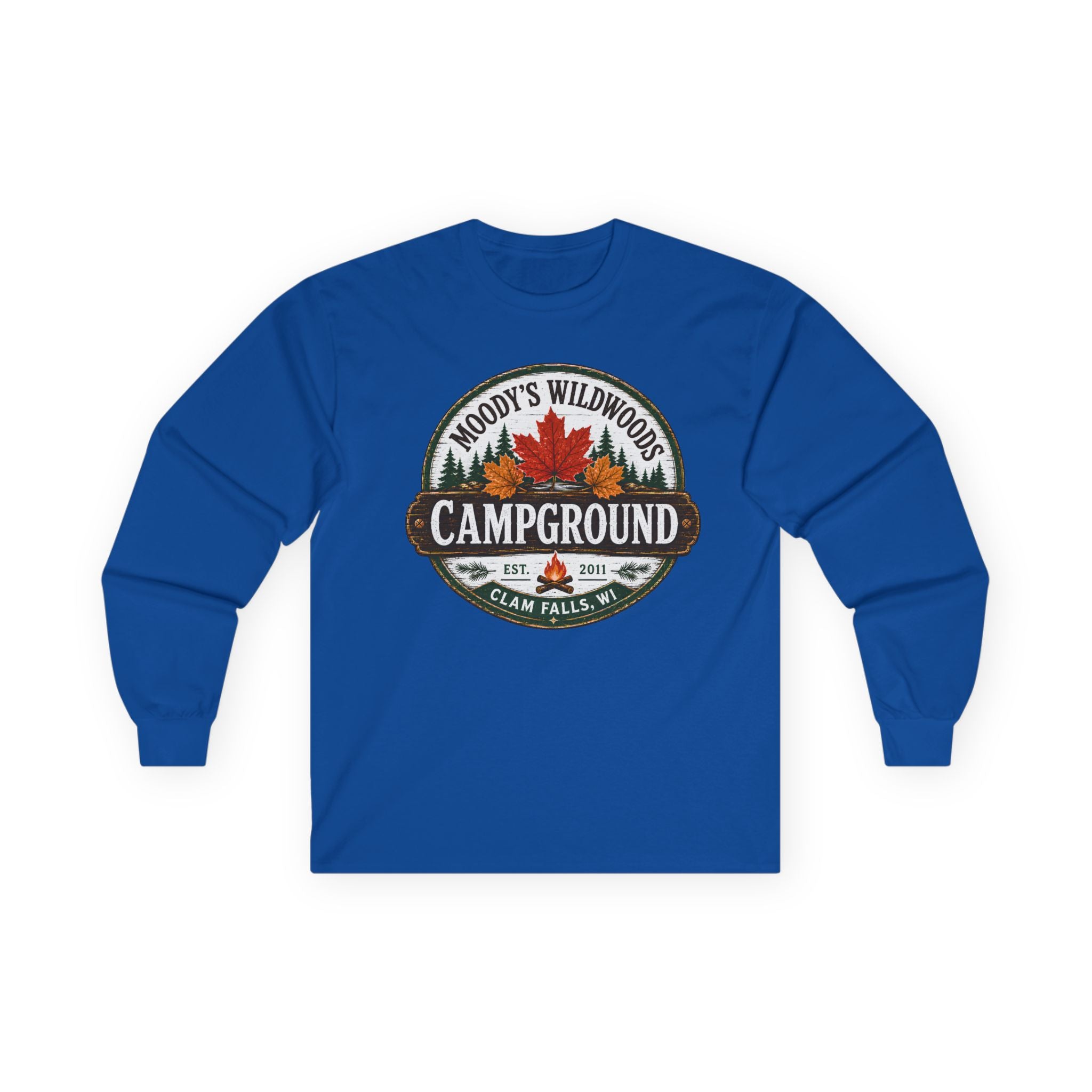 Moody's Wildwood's center logo Unisex Ultra Cotton Long Sleeve Tee