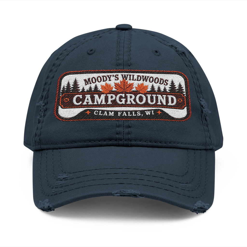 Moody Wildwoods Distressed Dad Hat (Embroidery)