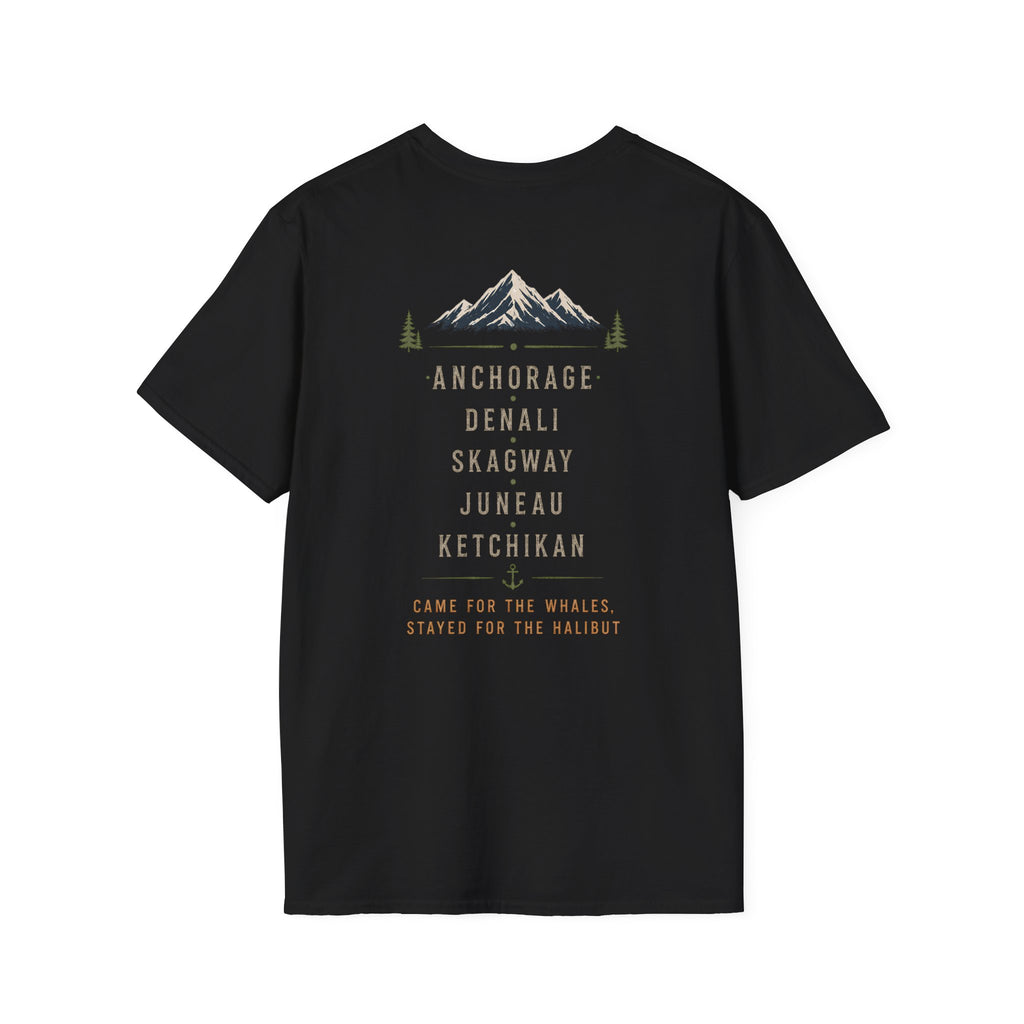 Alaska Cruise T-Shirt — Scenic Mountain & Ship Souvenir Tee (2026)