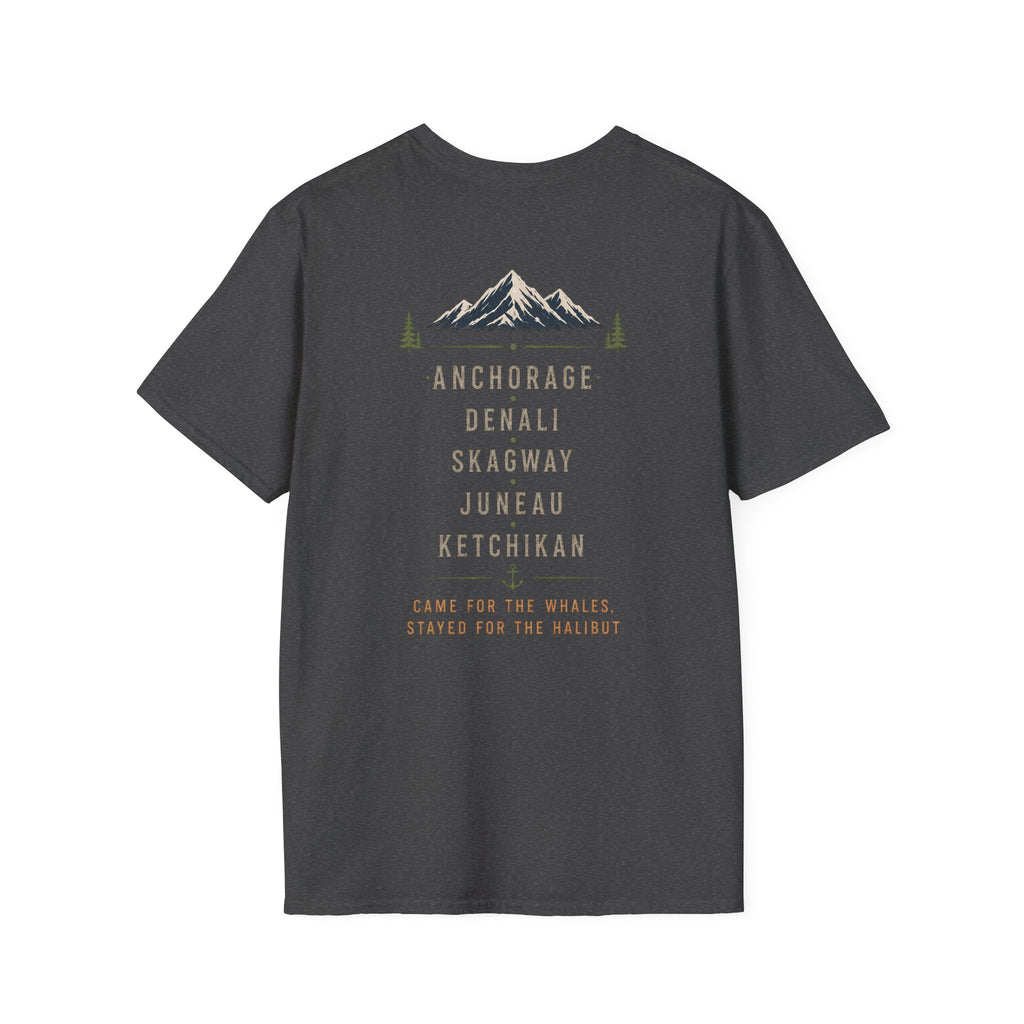 Alaska Cruise T-Shirt — Scenic Mountain & Ship Souvenir Tee (2026)
