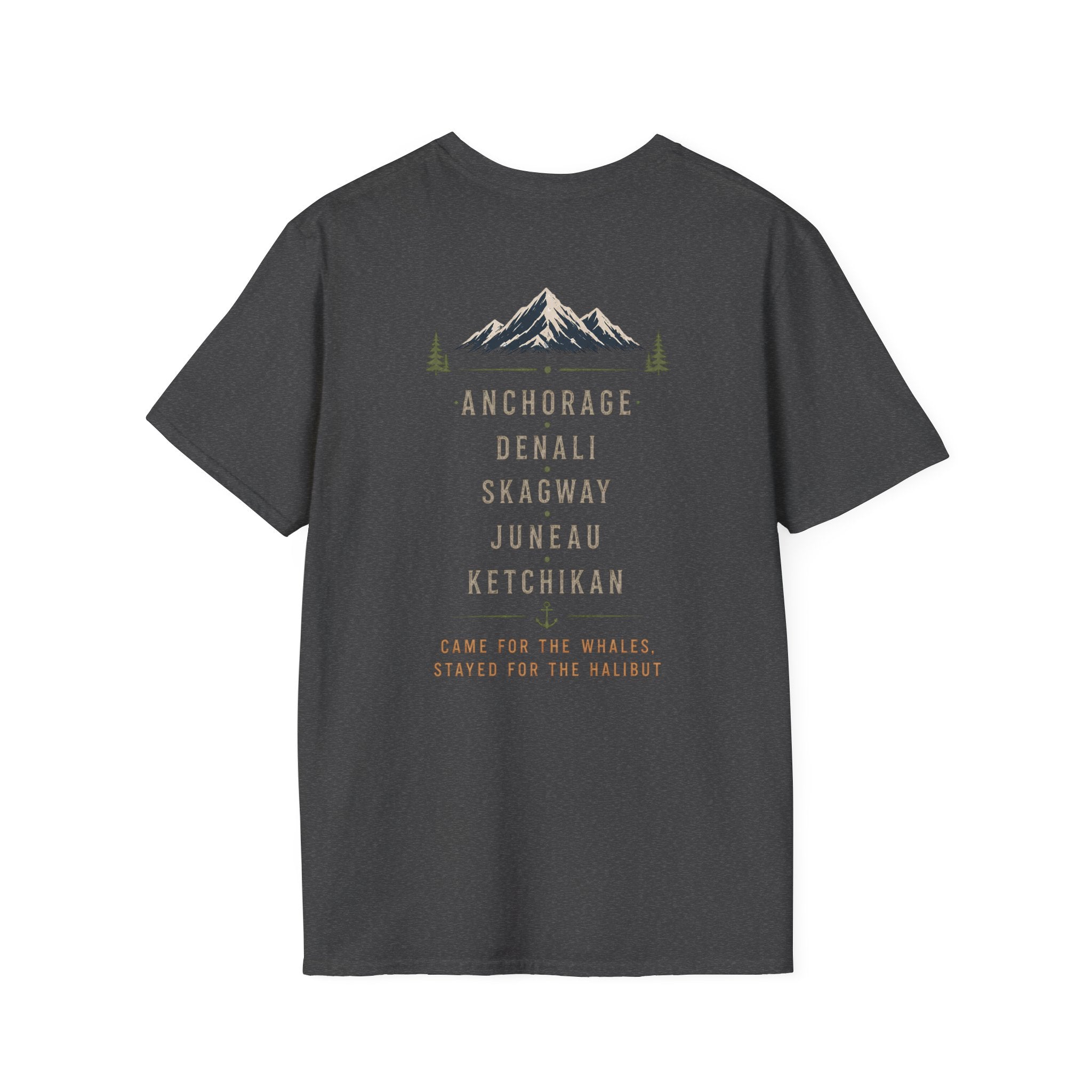 Alaska Cruise T-Shirt — Scenic Mountain & Ship Souvenir Tee (2026)