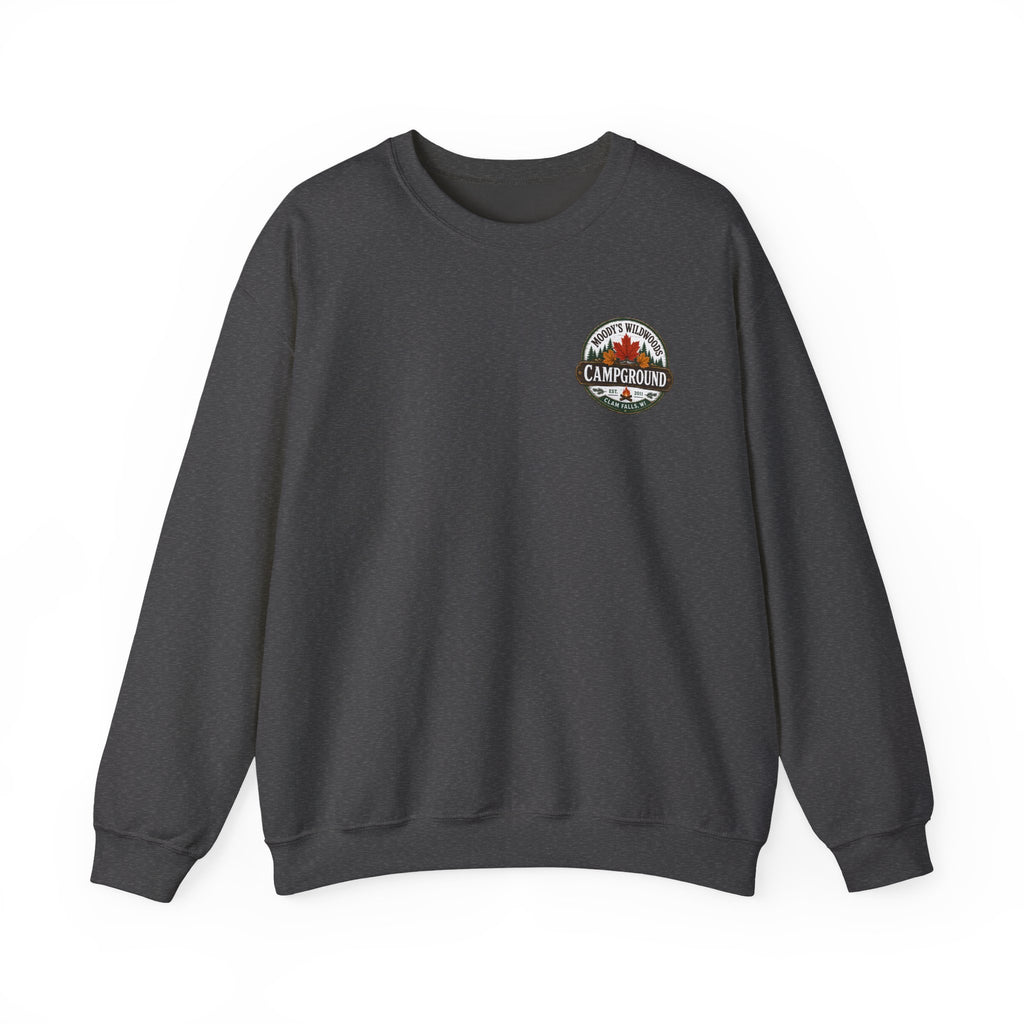 Campground Crewneck Sweatshirt — Moody’s Wildwoods Campground Pullover