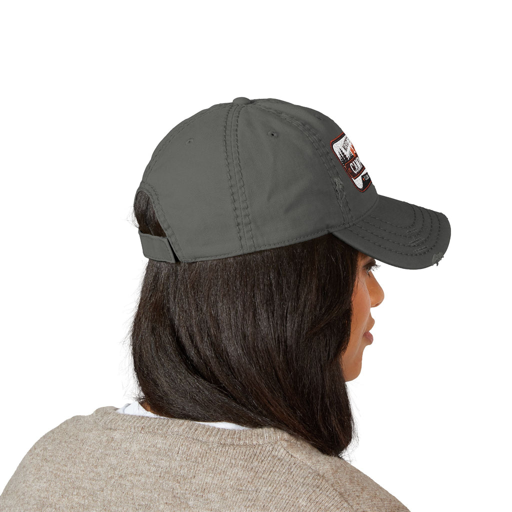 Moody Wildwoods Distressed Dad Hat (Embroidery)