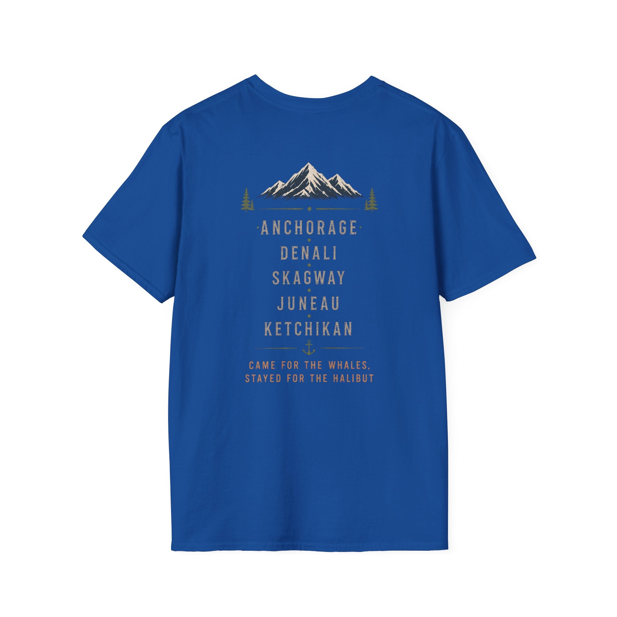 Alaska Cruise T-Shirt — Scenic Mountain & Ship Souvenir Tee (2026)