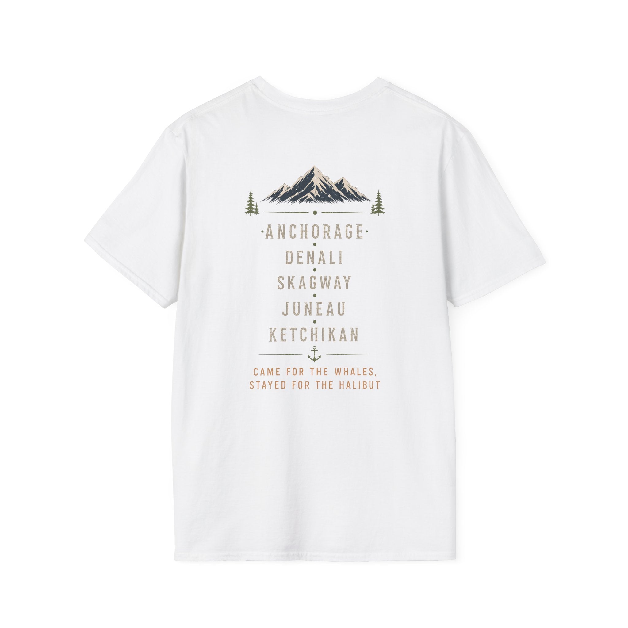 Alaska Cruise T-Shirt — Scenic Mountain & Ship Souvenir Tee (2026)