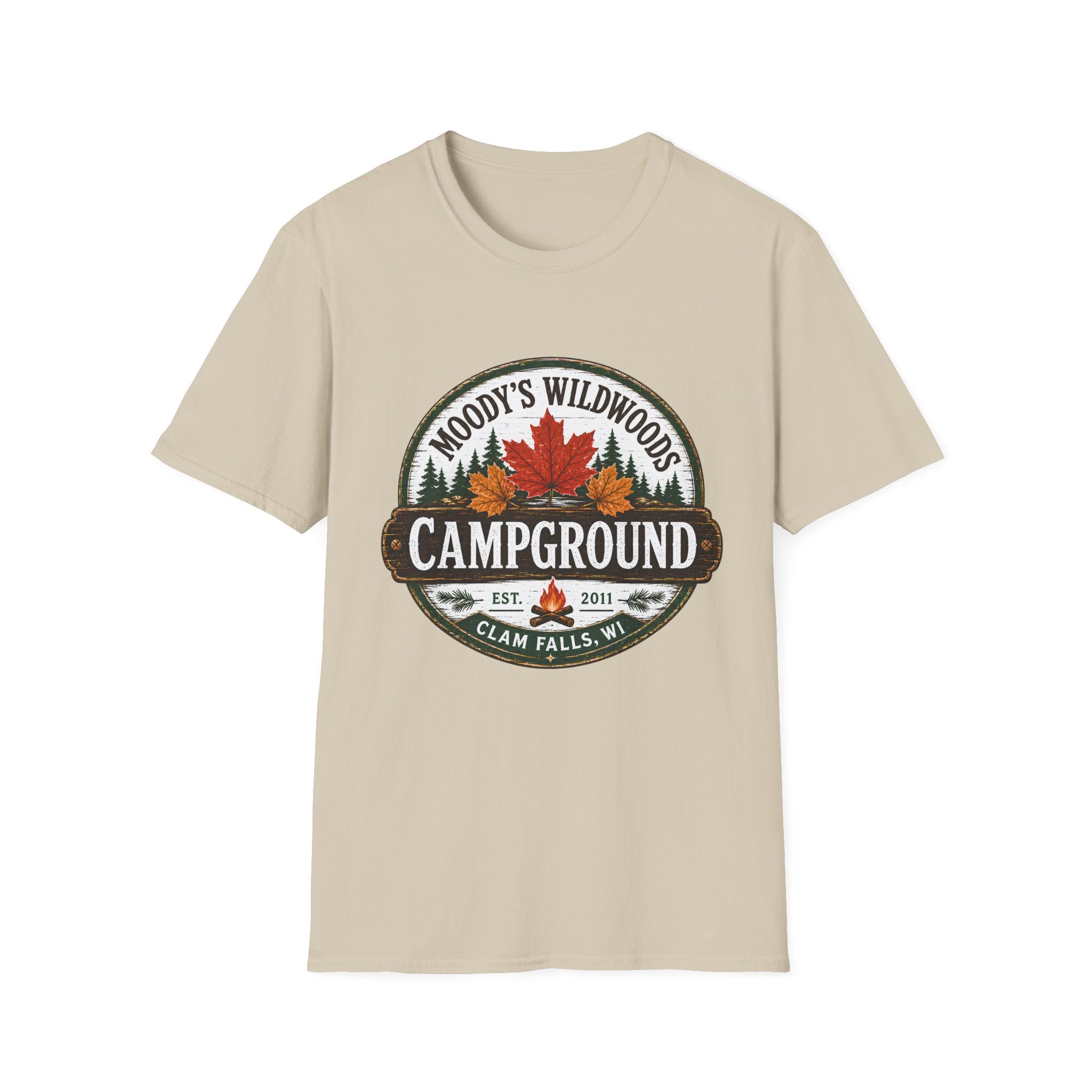 Moody's Wildwoods Center Logo Unisex Softstyle T-Shirt