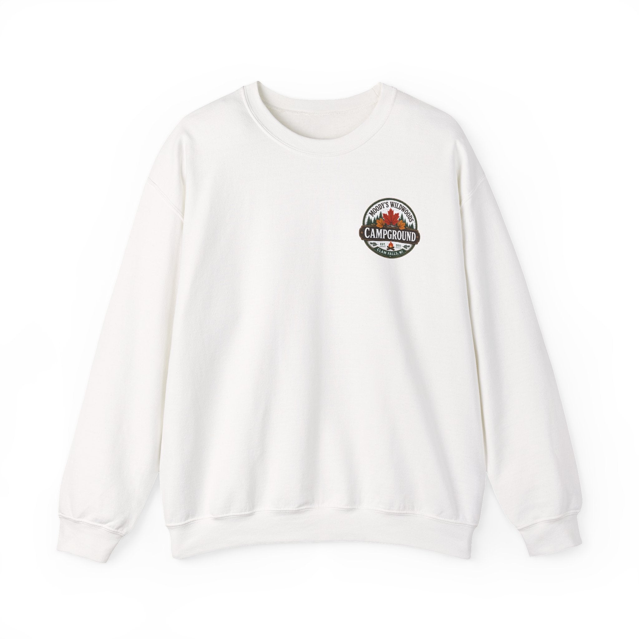 Campground Crewneck Sweatshirt — Moody’s Wildwoods Campground Pullover