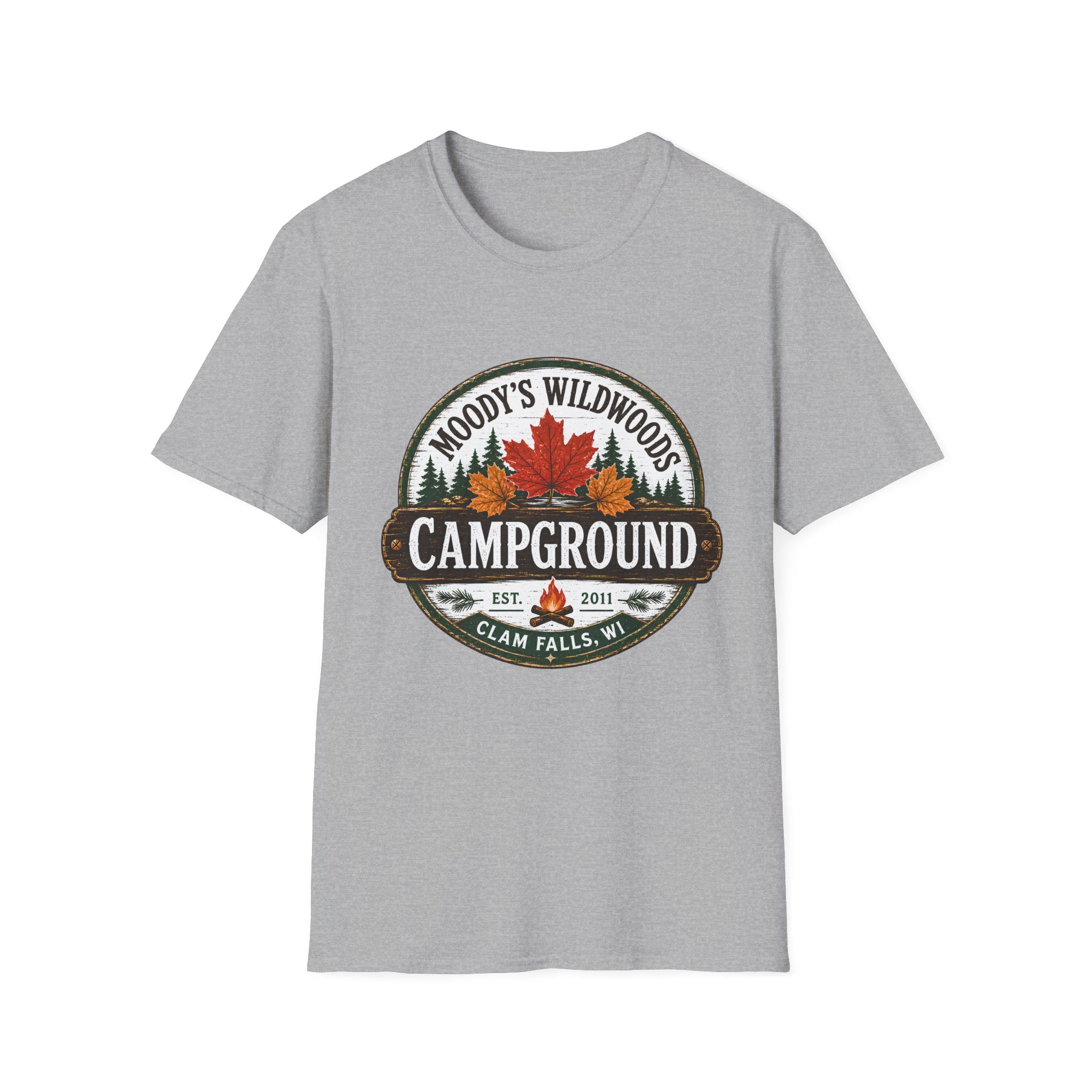 Moody's Wildwoods Center Logo Unisex Softstyle T-Shirt