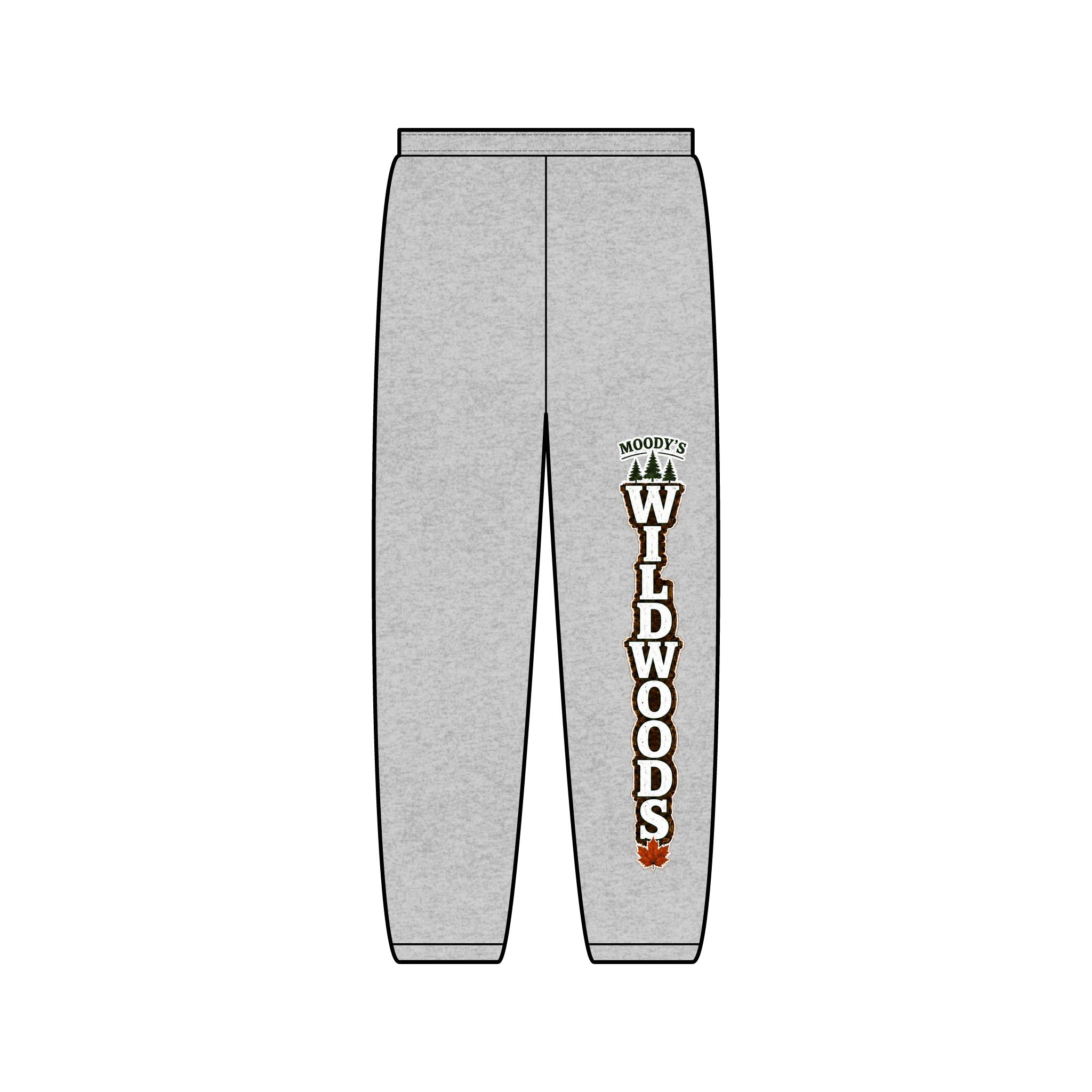 Wildwoods Vertical Logo Sweatpants — Cozy Fall Team Joggers