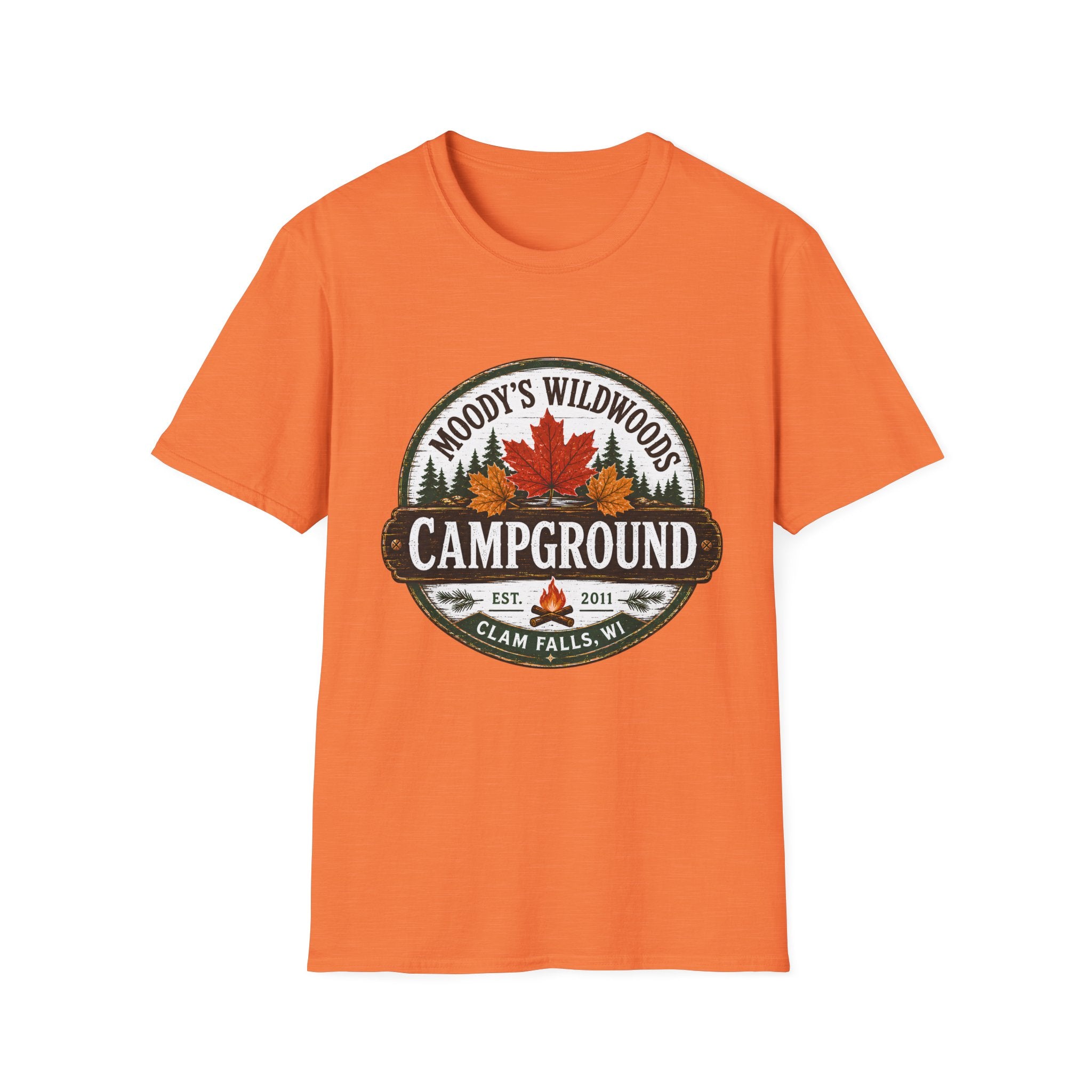 Moody's Wildwoods Center Logo Unisex Softstyle T-Shirt