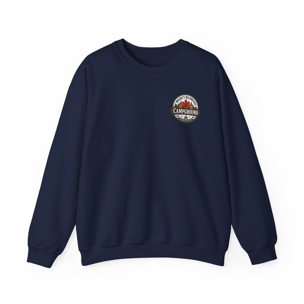 Campground Crewneck Sweatshirt — Moody’s Wildwoods Campground Pullover