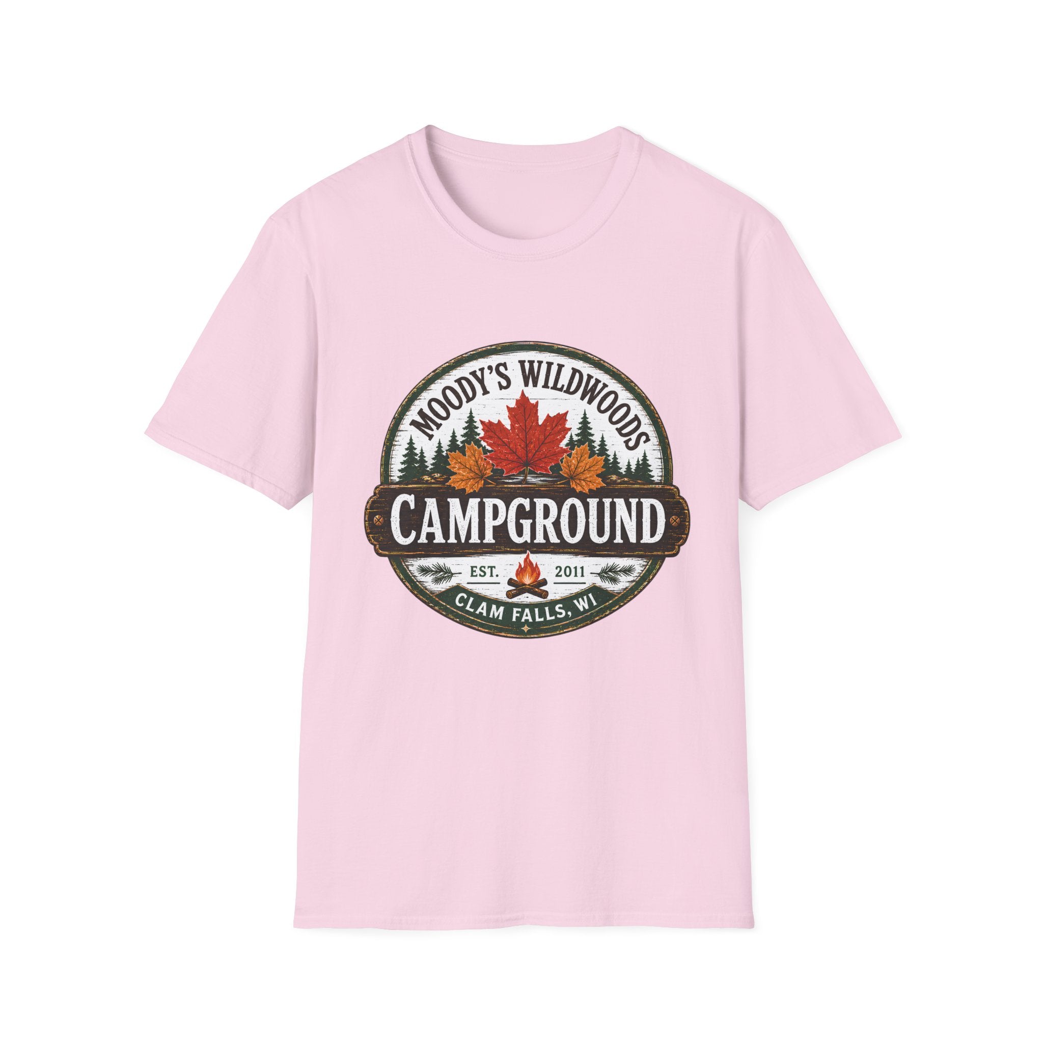 Moody's Wildwoods Center Logo Unisex Softstyle T-Shirt
