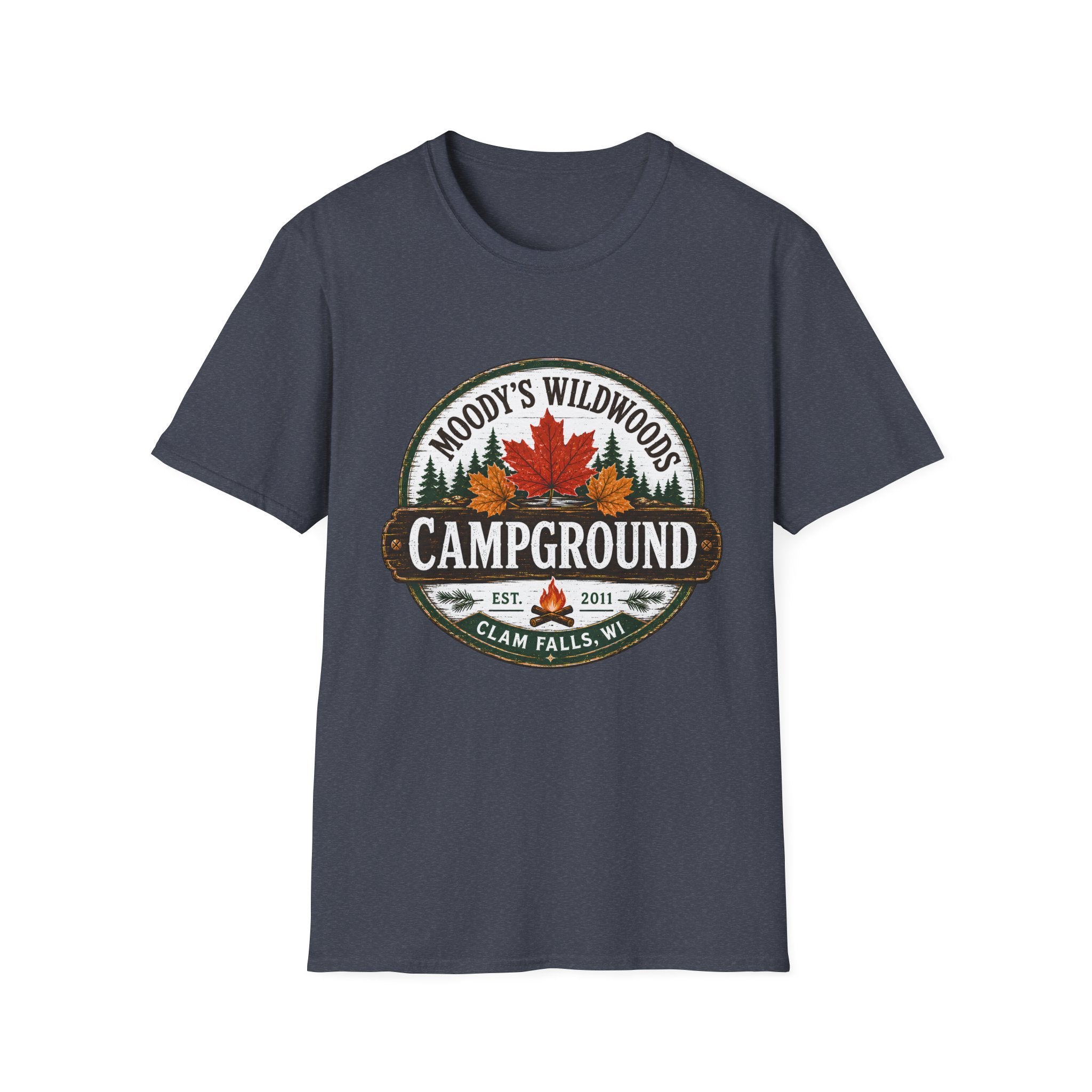 Moody's Wildwoods Center Logo Unisex Softstyle T-Shirt