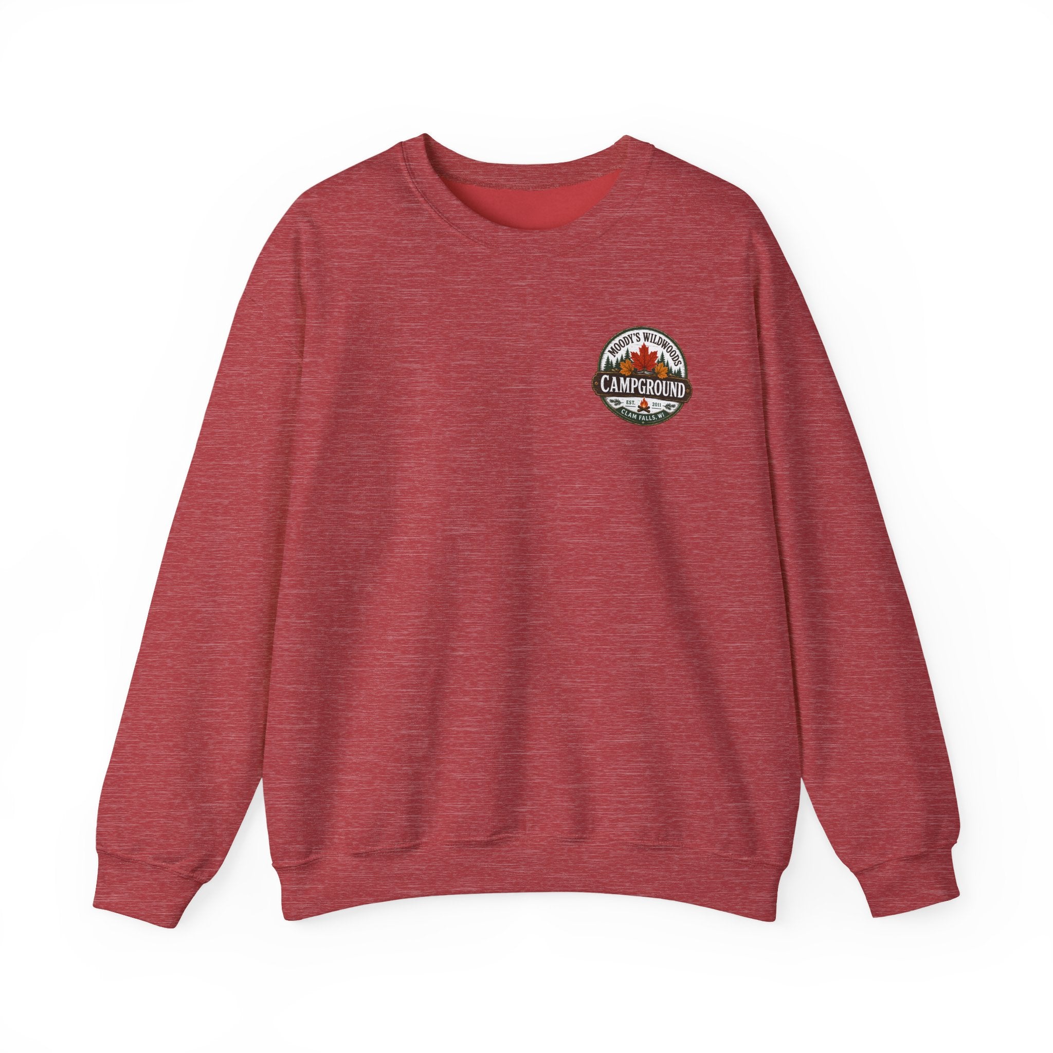 Campground Crewneck Sweatshirt — Moody’s Wildwoods Campground Pullover