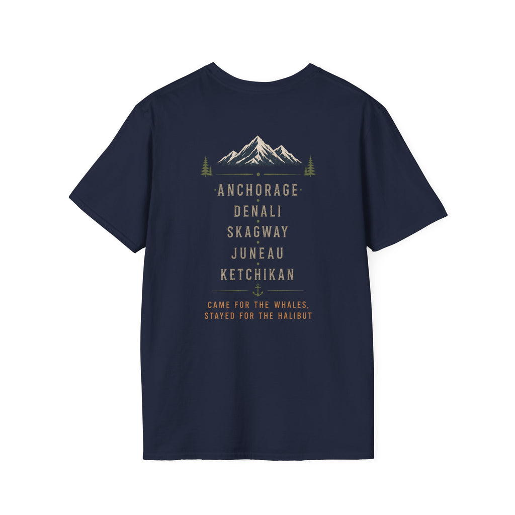 Alaska Cruise T-Shirt — Scenic Mountain & Ship Souvenir Tee (2026)