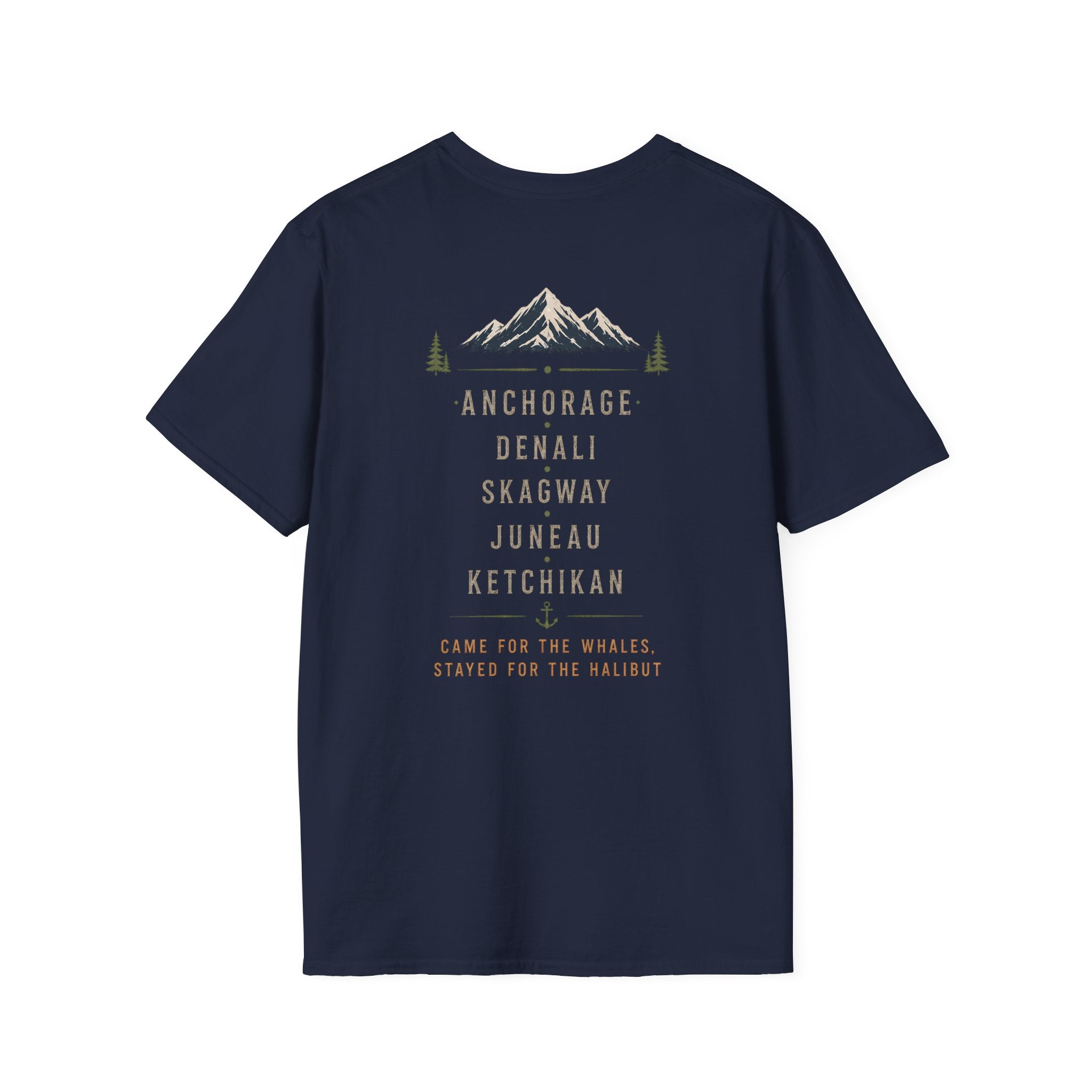 Alaska Cruise T-Shirt — Scenic Mountain & Ship Souvenir Tee (2026)