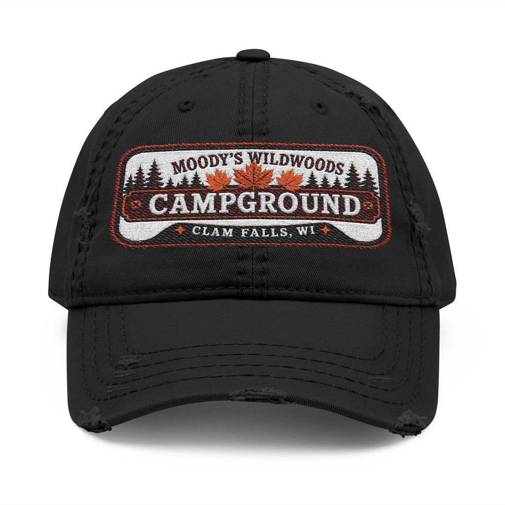 Moody Wildwoods Distressed Dad Hat (Embroidery)