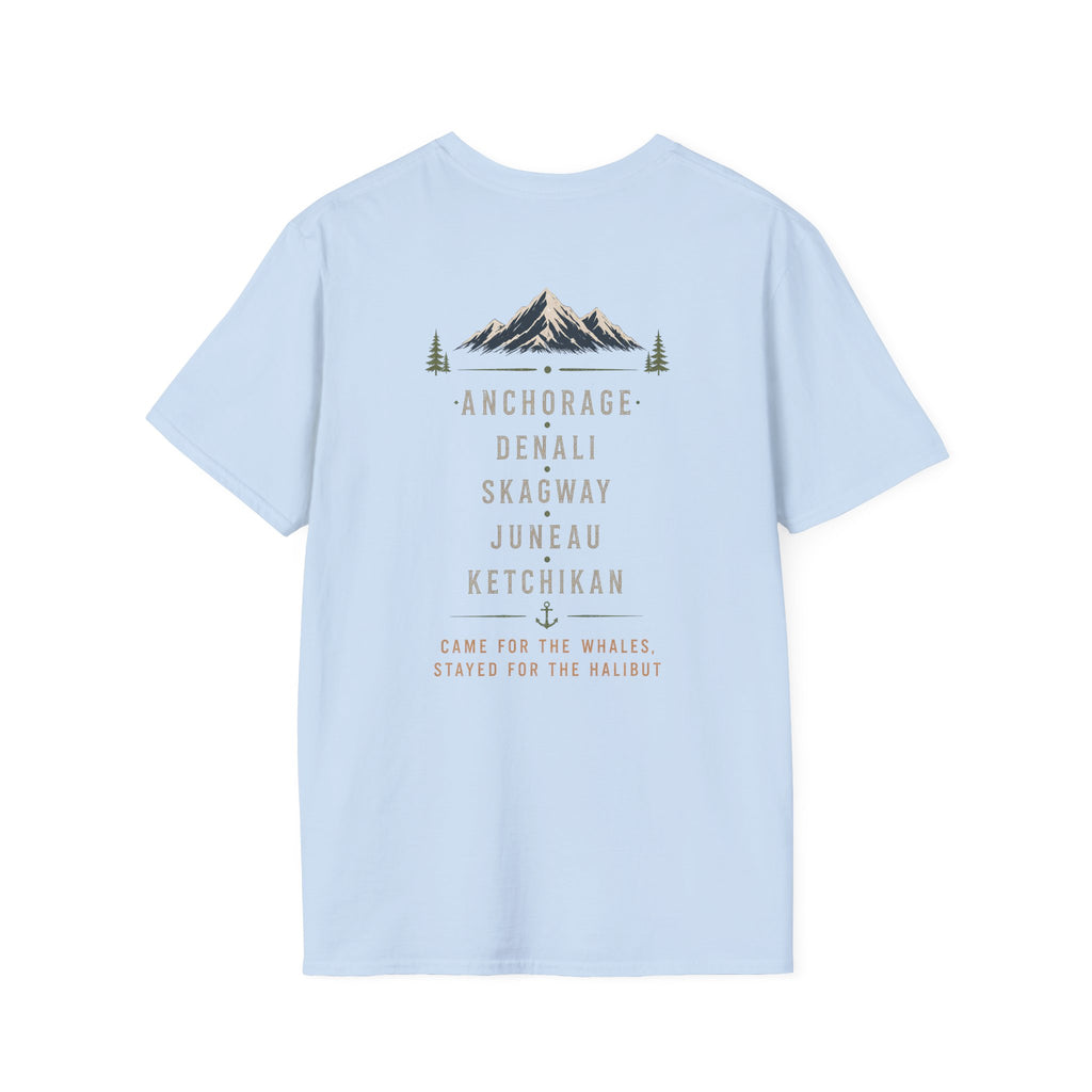 Alaska Cruise T-Shirt — Scenic Mountain & Ship Souvenir Tee (2026)