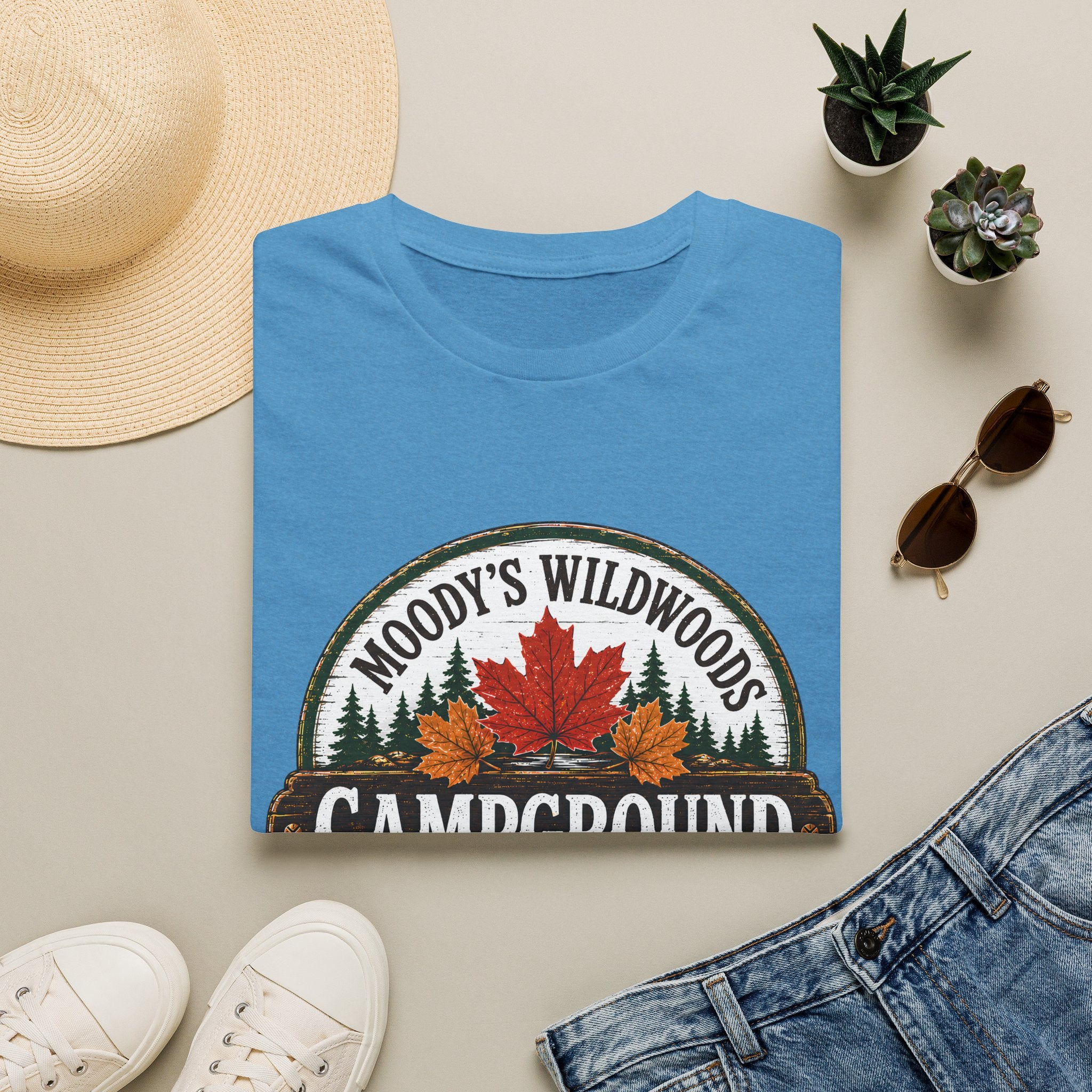 Moody's Wildwoods Center Logo Unisex Softstyle T-Shirt