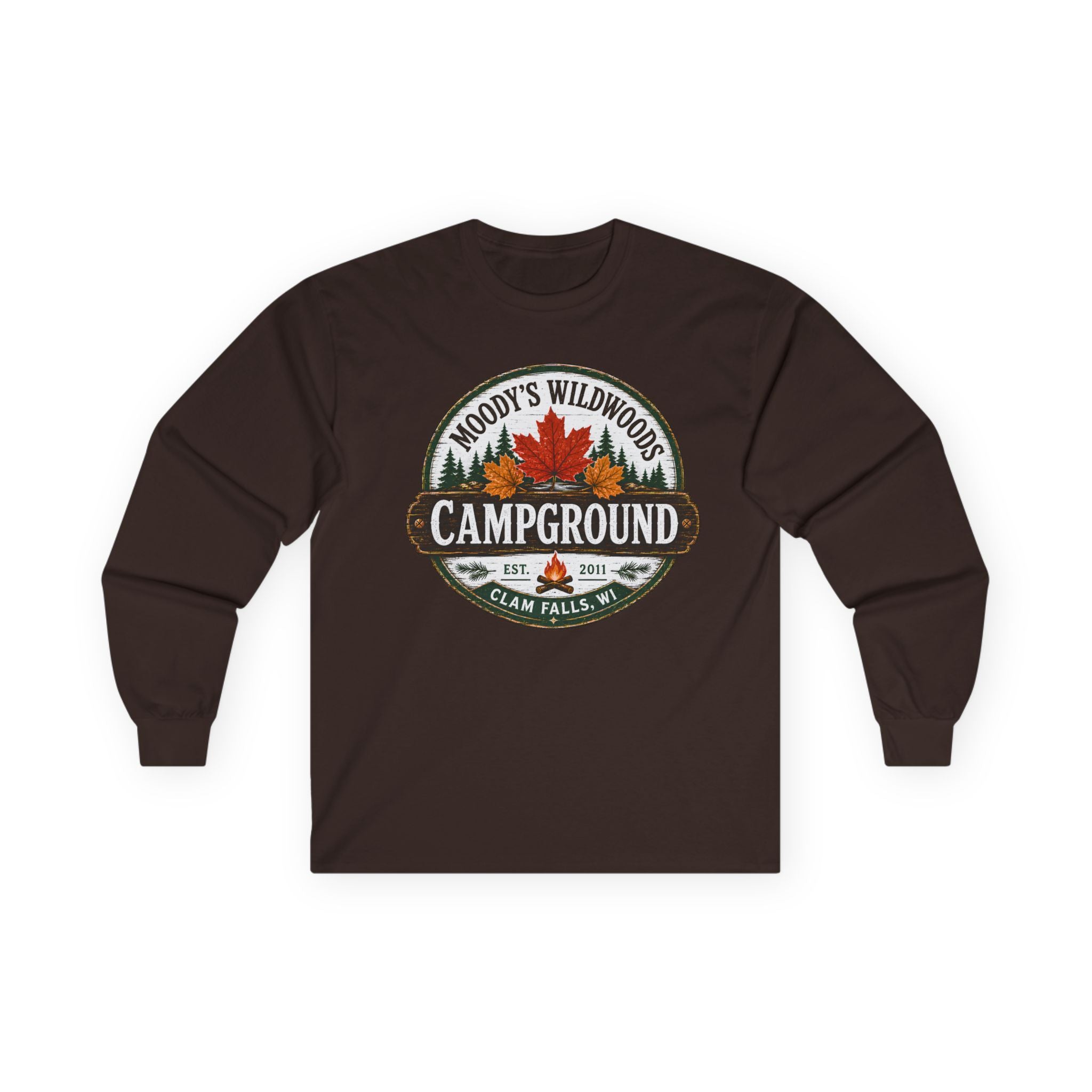 Moody's Wildwood's center logo Unisex Ultra Cotton Long Sleeve Tee