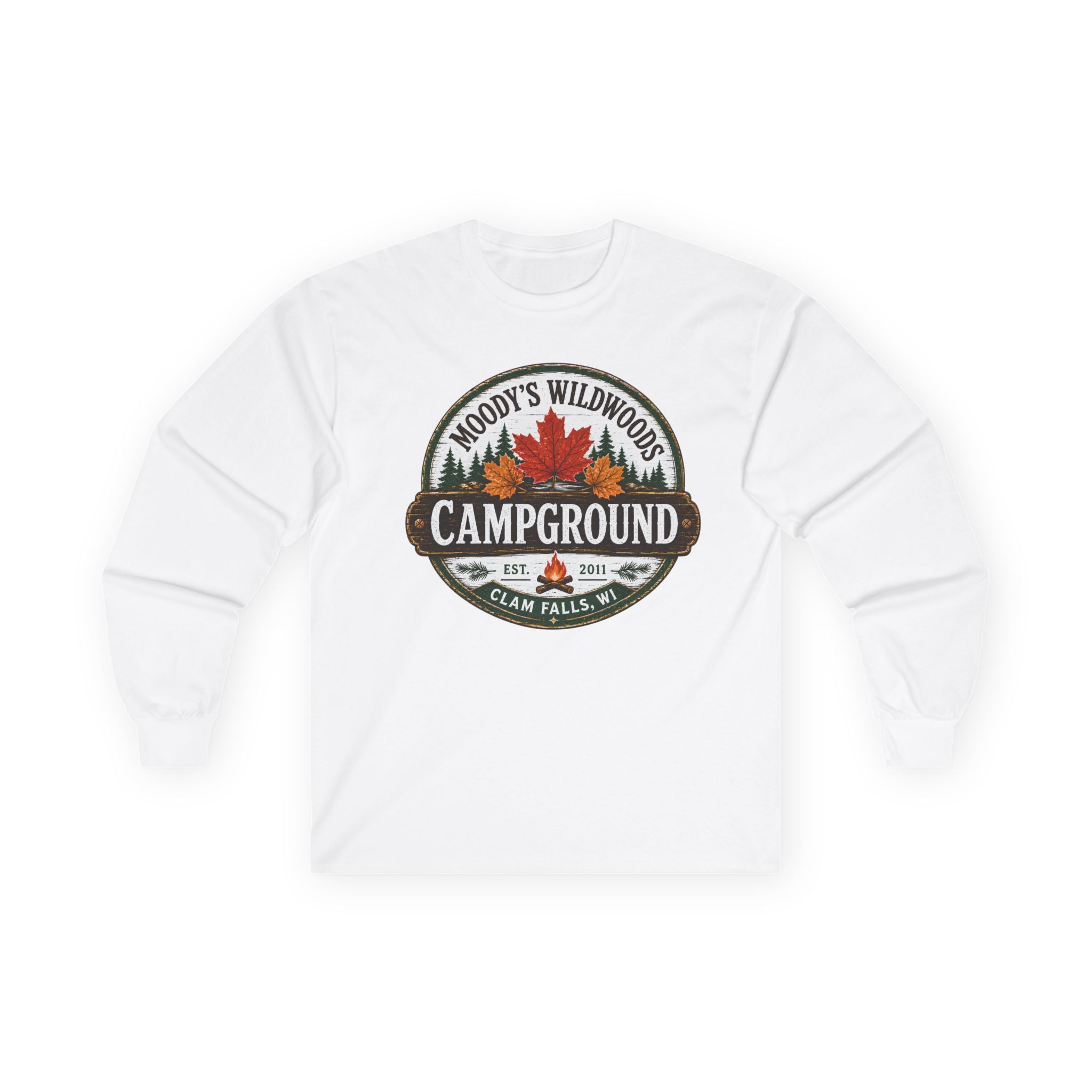 Moody's Wildwood's center logo Unisex Ultra Cotton Long Sleeve Tee