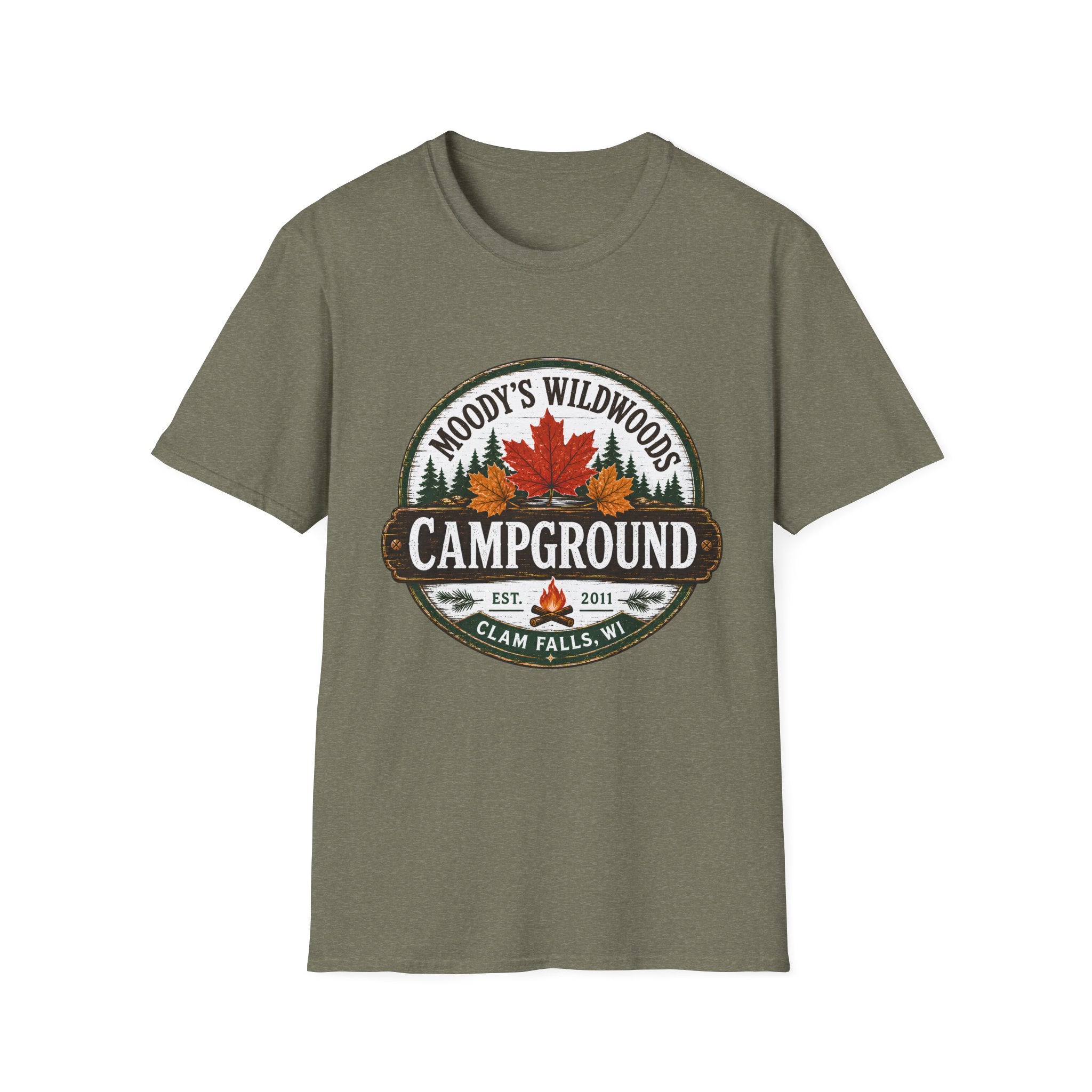 Moody's Wildwoods Center Logo Unisex Softstyle T-Shirt