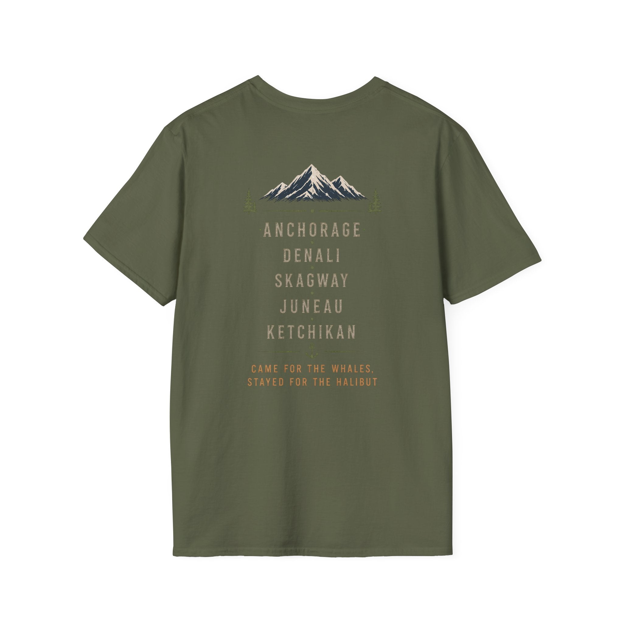 Alaska Cruise T-Shirt — Scenic Mountain & Ship Souvenir Tee (2026)