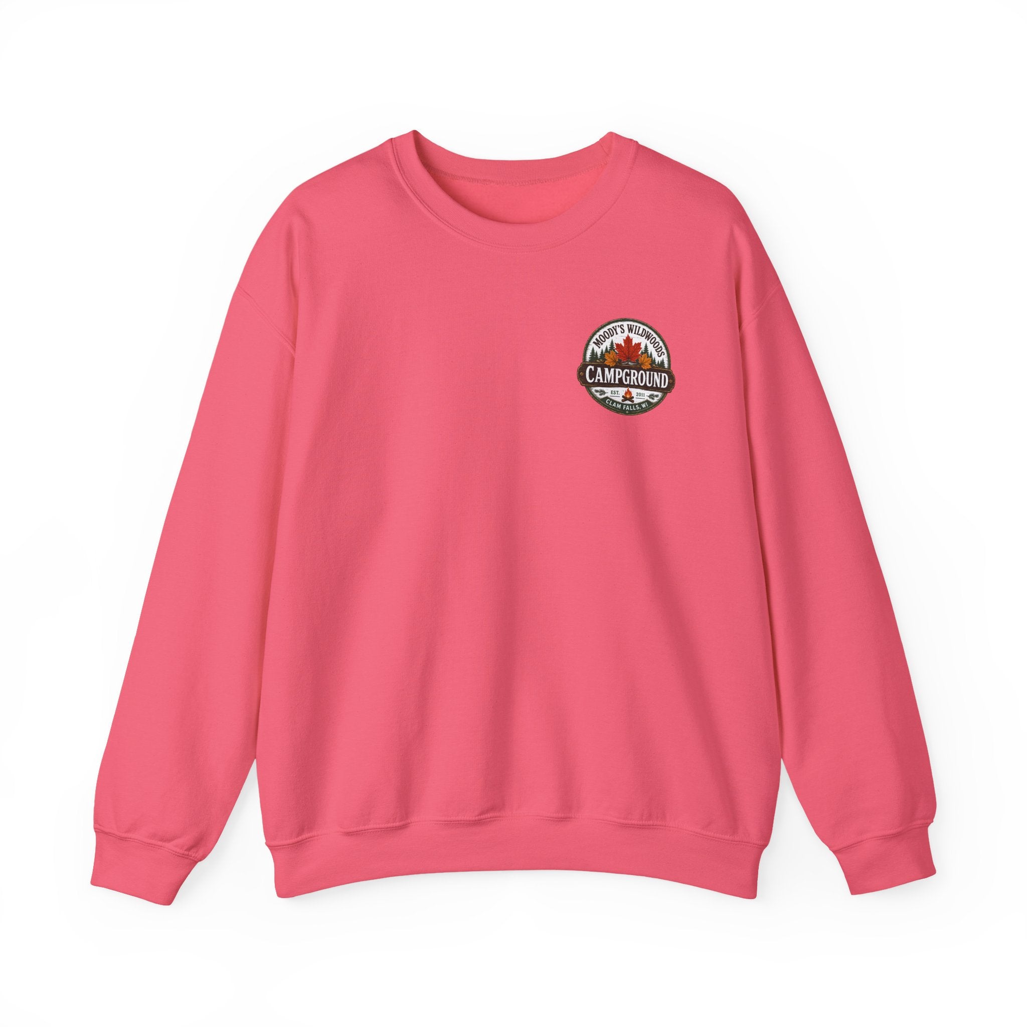 Campground Crewneck Sweatshirt — Moody’s Wildwoods Campground Pullover
