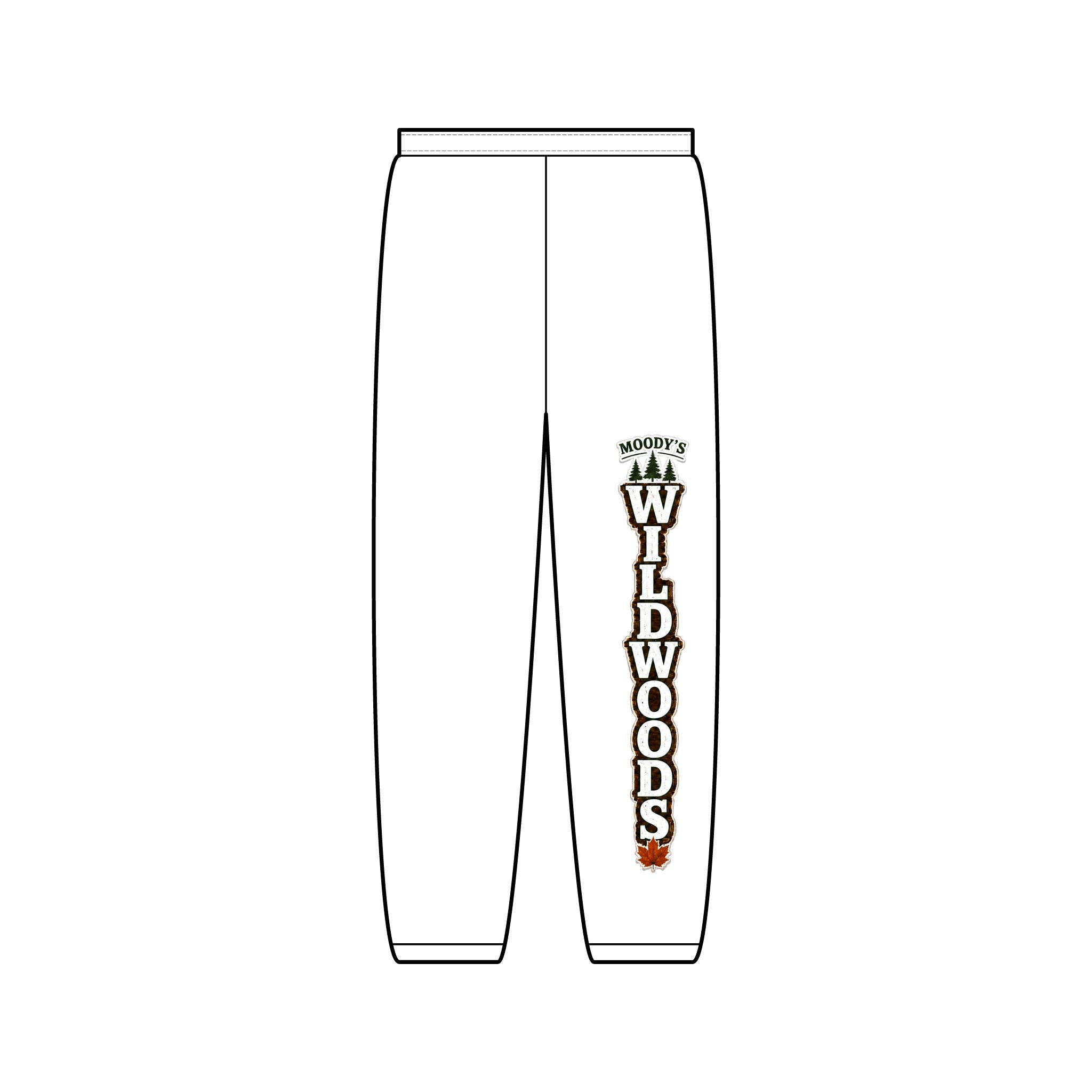 Wildwoods Vertical Logo Sweatpants — Cozy Fall Team Joggers
