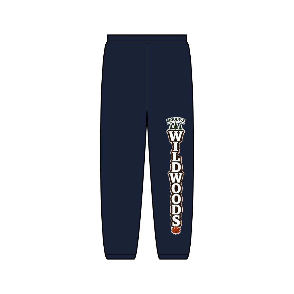 Wildwoods Vertical Logo Sweatpants — Cozy Fall Team Joggers