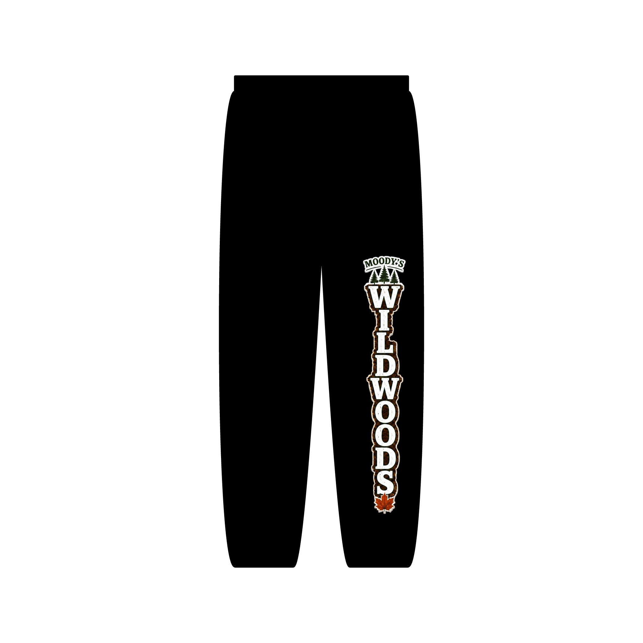 Wildwoods Vertical Logo Sweatpants — Cozy Fall Team Joggers
