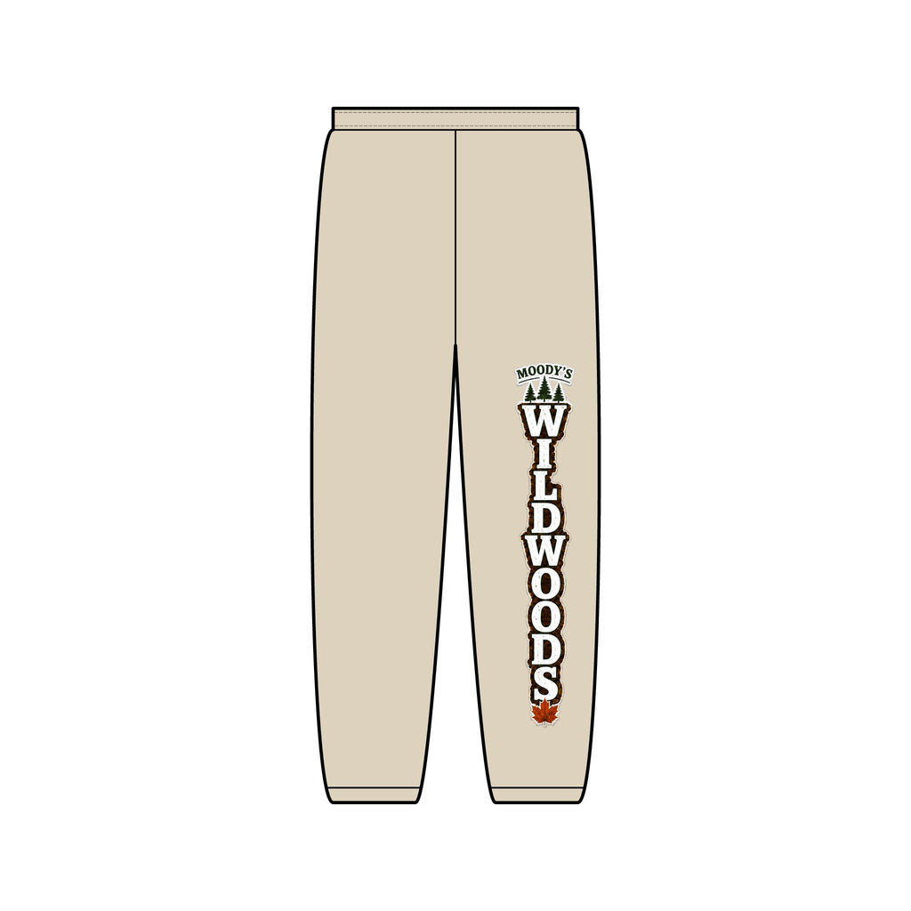Wildwoods Vertical Logo Sweatpants — Cozy Fall Team Joggers