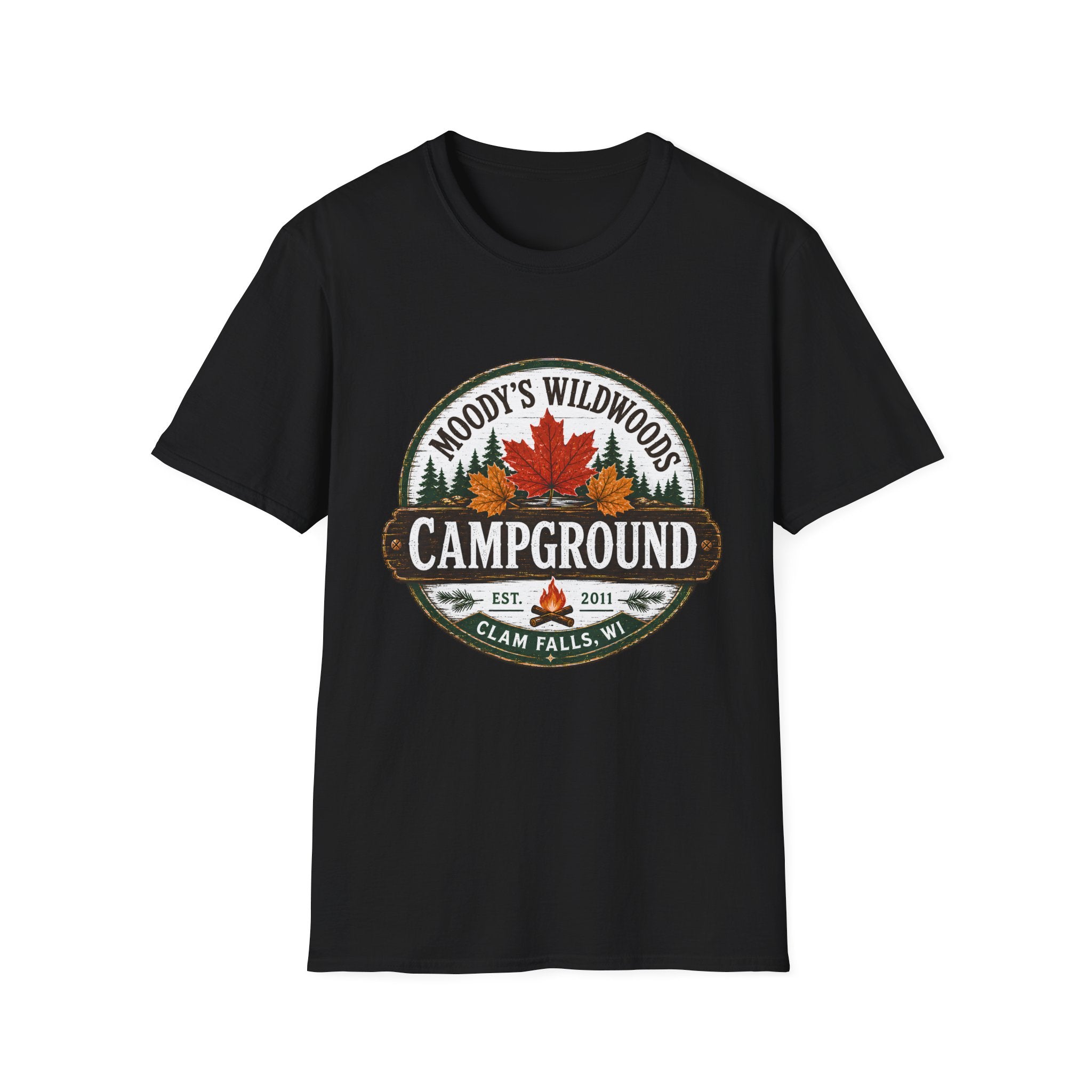 Moody's Wildwoods Center Logo Unisex Softstyle T-Shirt