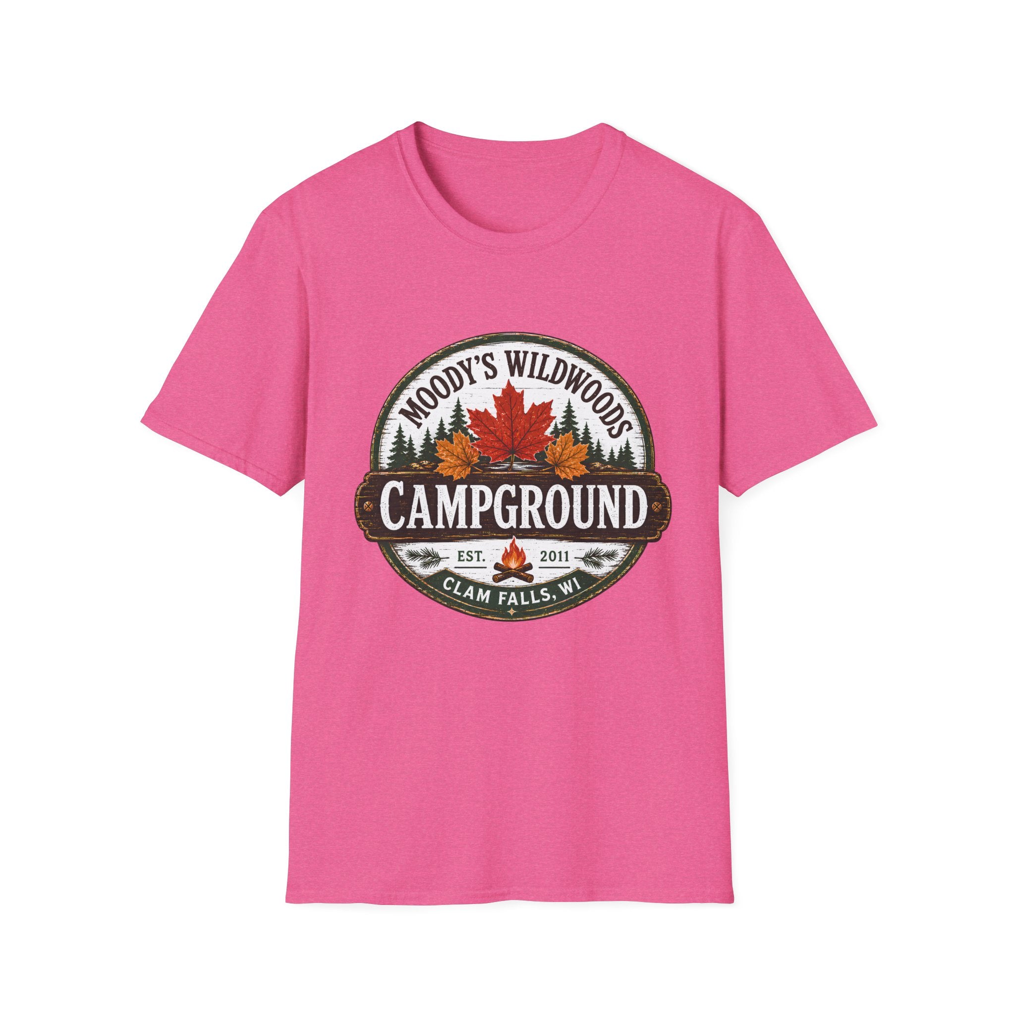 Moody's Wildwoods Center Logo Unisex Softstyle T-Shirt