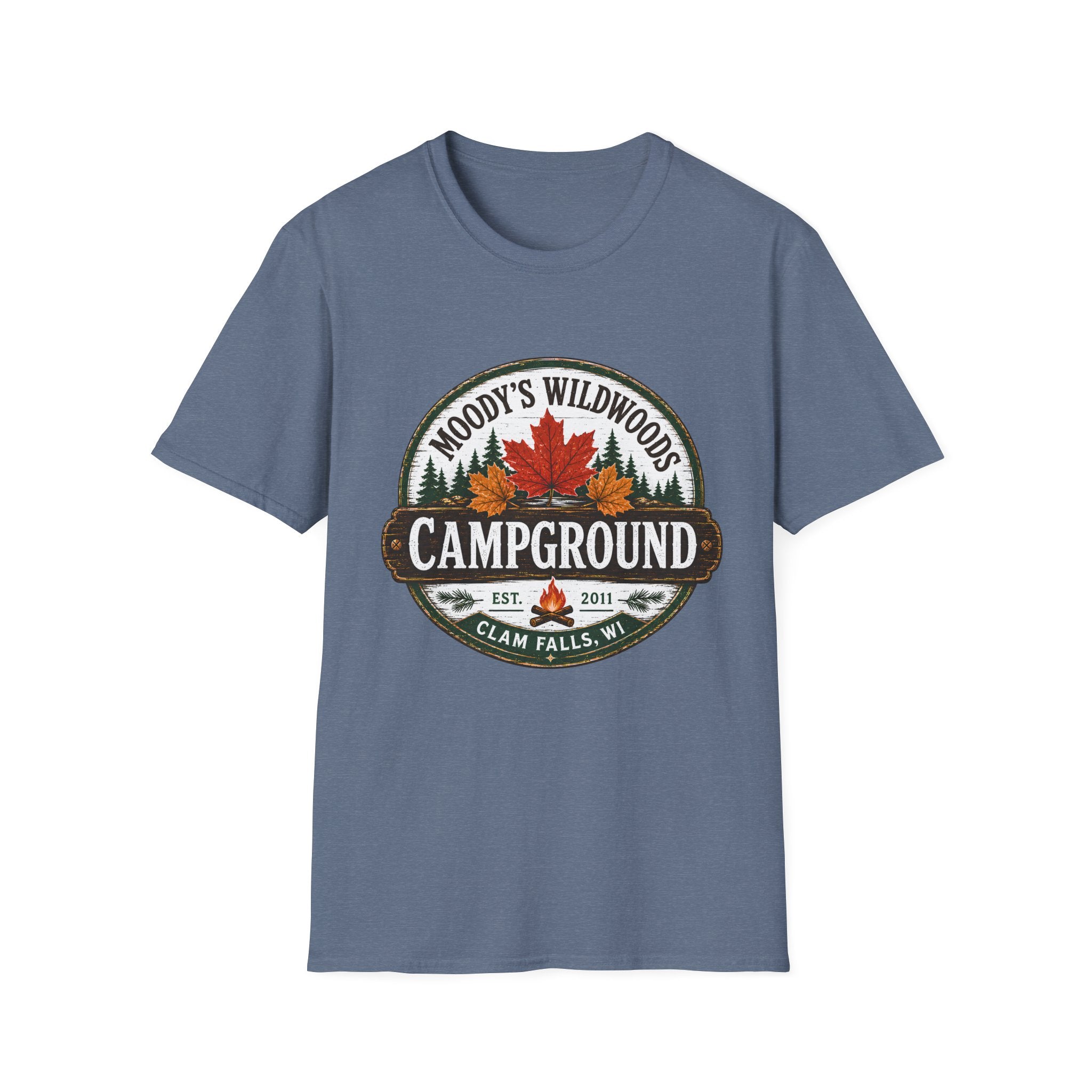 Moody's Wildwoods Center Logo Unisex Softstyle T-Shirt