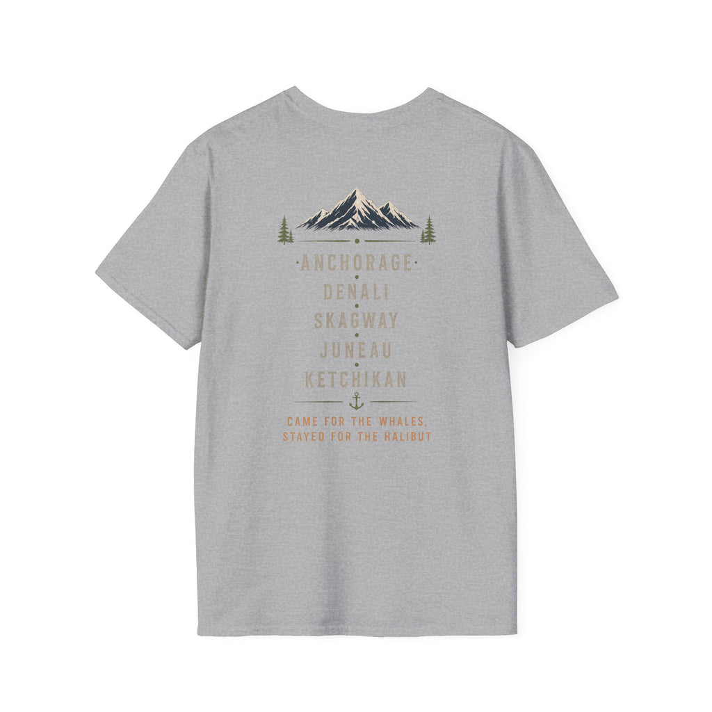 Alaska Cruise T-Shirt — Scenic Mountain & Ship Souvenir Tee (2026)