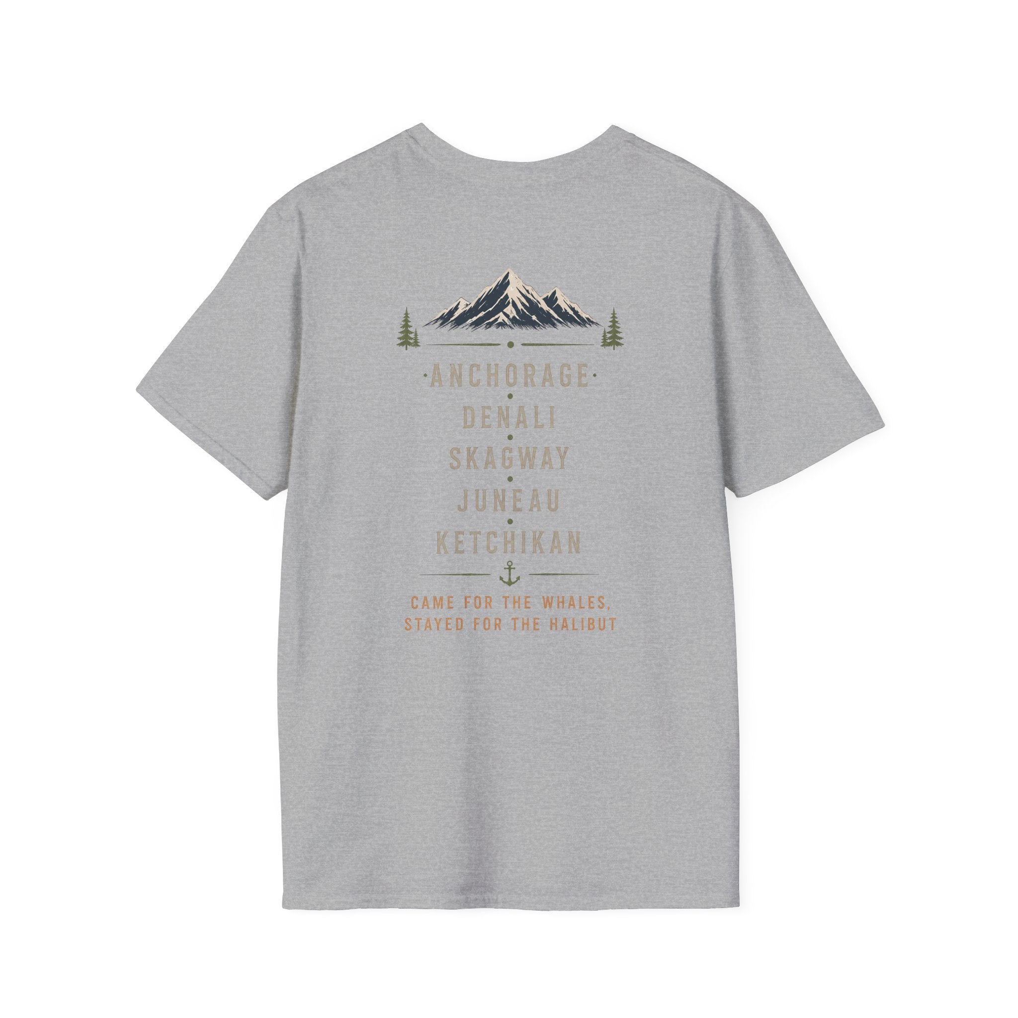 Alaska Cruise T-Shirt — Scenic Mountain & Ship Souvenir Tee (2026)