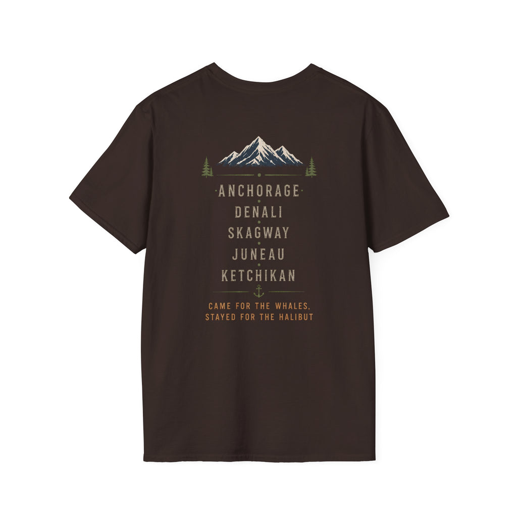 Alaska Cruise T-Shirt — Scenic Mountain & Ship Souvenir Tee (2026)