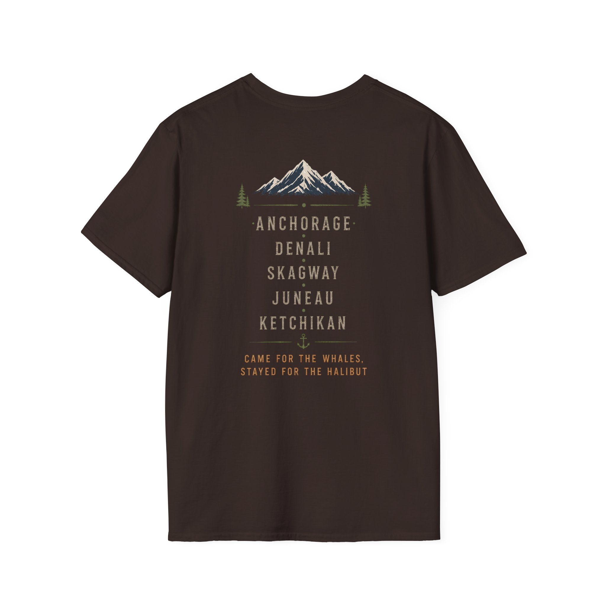 Alaska Cruise T-Shirt — Scenic Mountain & Ship Souvenir Tee (2026)