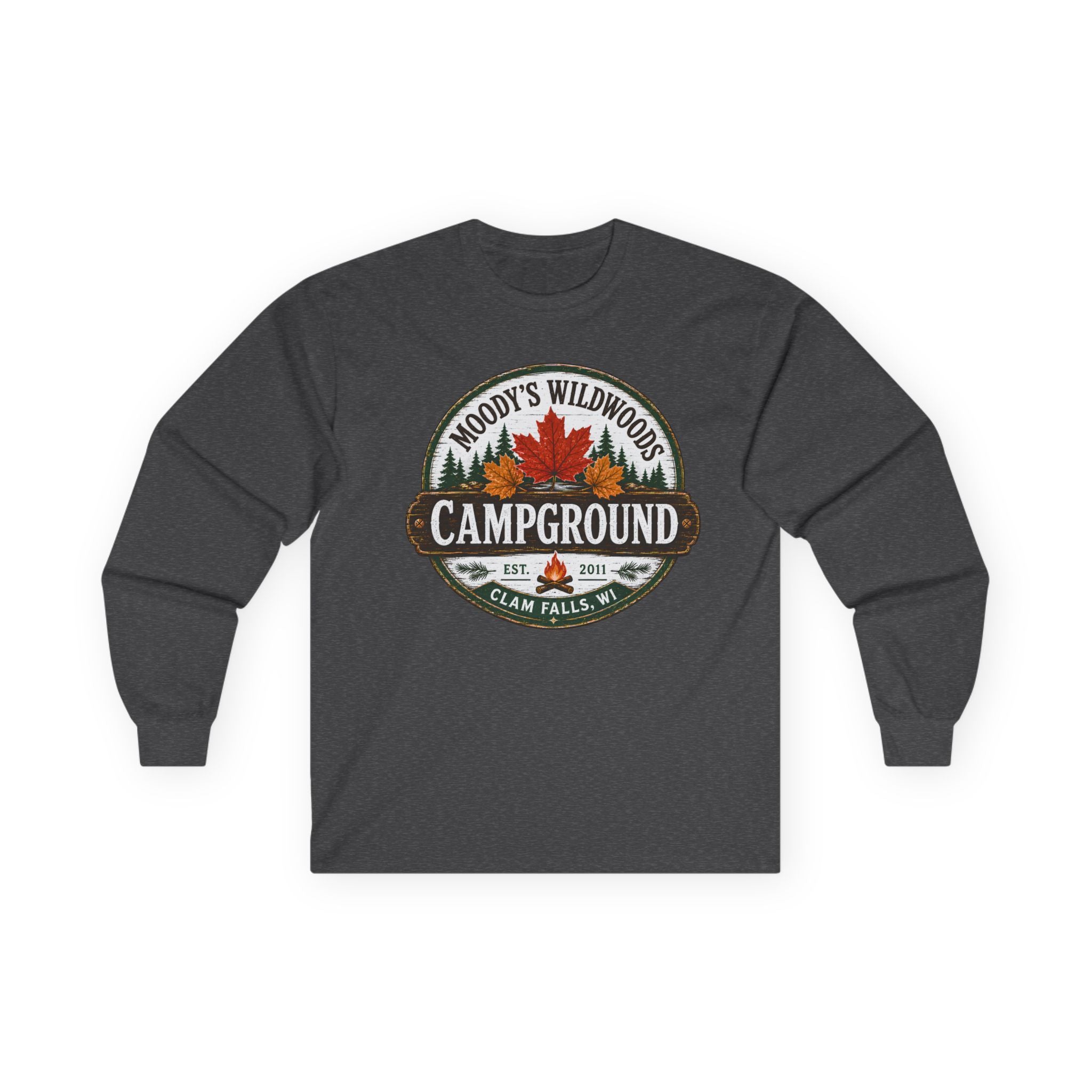 Moody's Wildwood's center logo Unisex Ultra Cotton Long Sleeve Tee