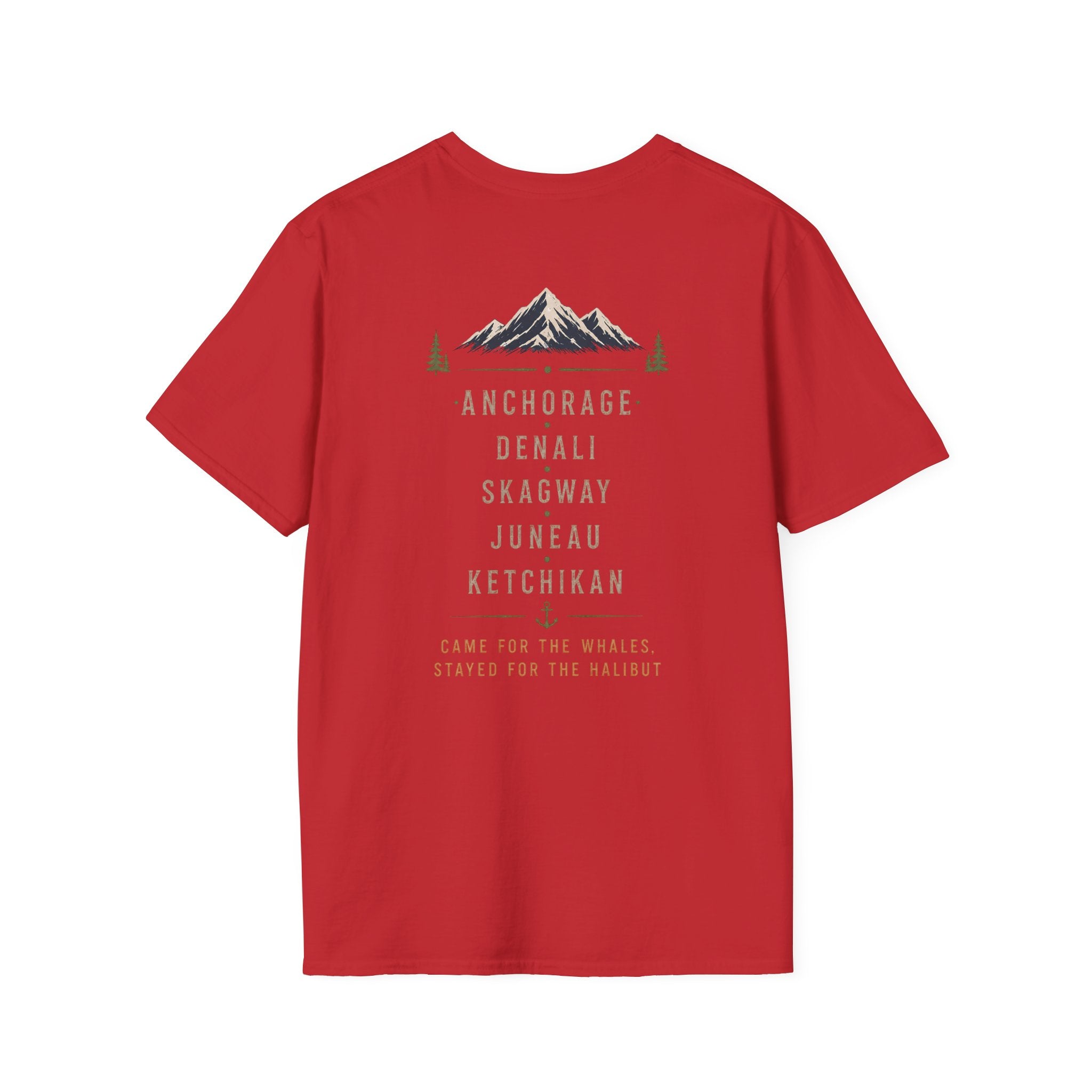 Alaska Cruise T-Shirt — Scenic Mountain & Ship Souvenir Tee (2026)