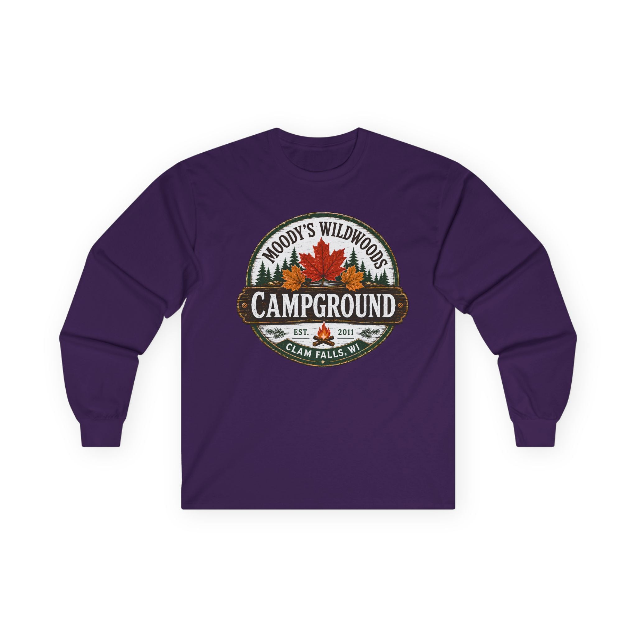 Moody's Wildwood's center logo Unisex Ultra Cotton Long Sleeve Tee