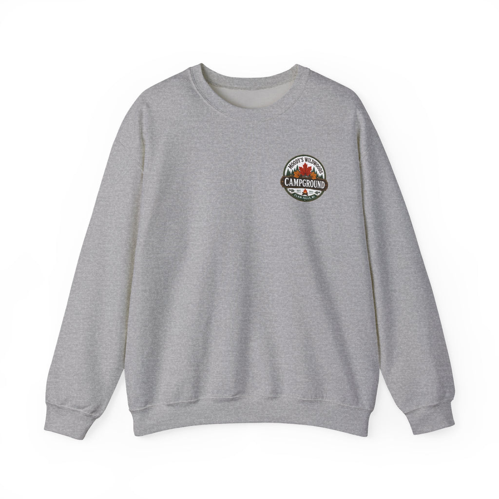 Campground Crewneck Sweatshirt — Moody’s Wildwoods Campground Pullover