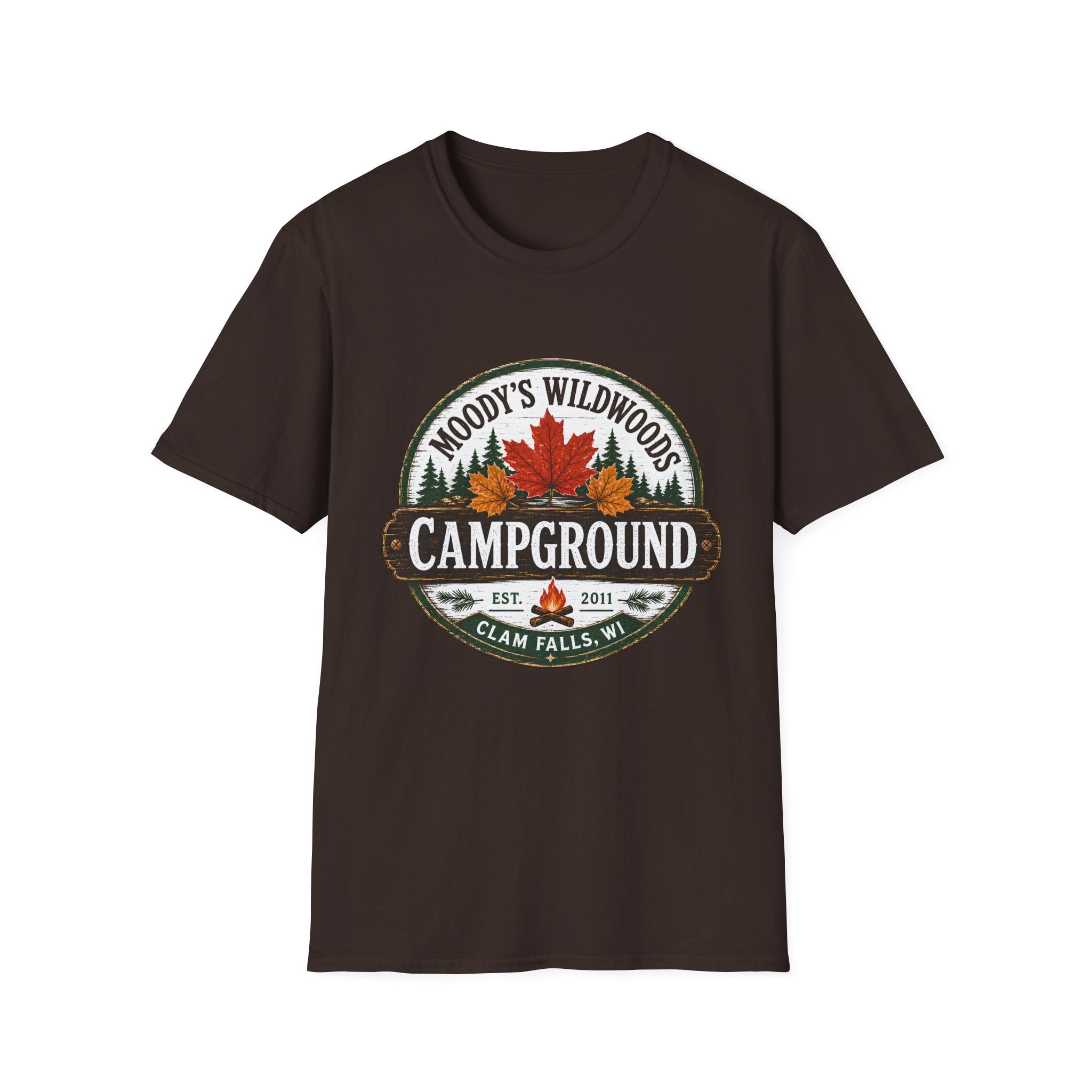 Moody's Wildwoods Center Logo Unisex Softstyle T-Shirt